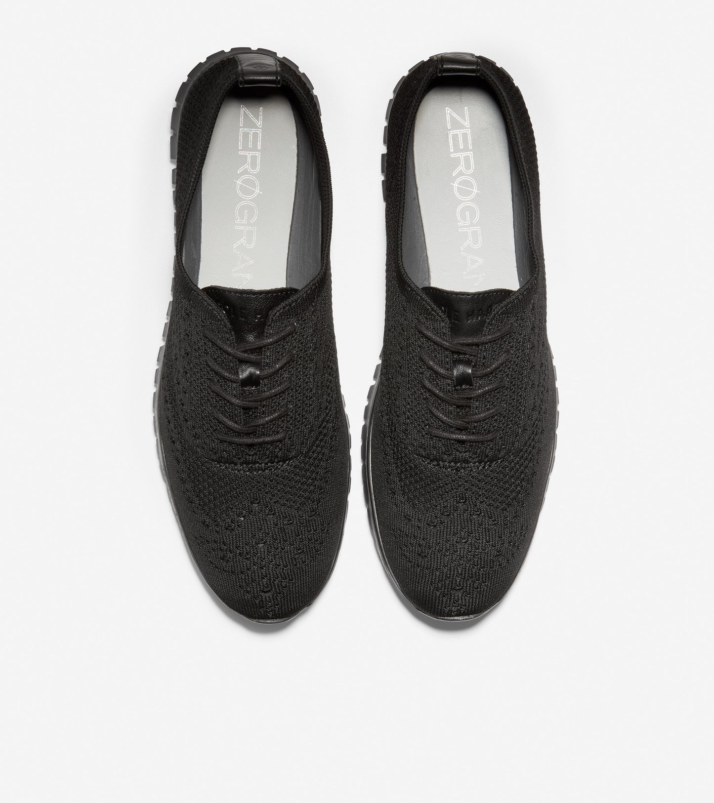 ColeHaan-ZERØGRAND Wingtip Oxford-w17828-Black Stitchlite™-Black