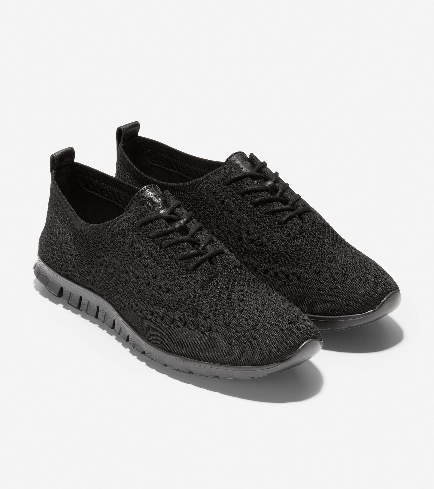 ColeHaan-ZERØGRAND Wingtip Oxford-w17828-Black Stitchlite™-Black