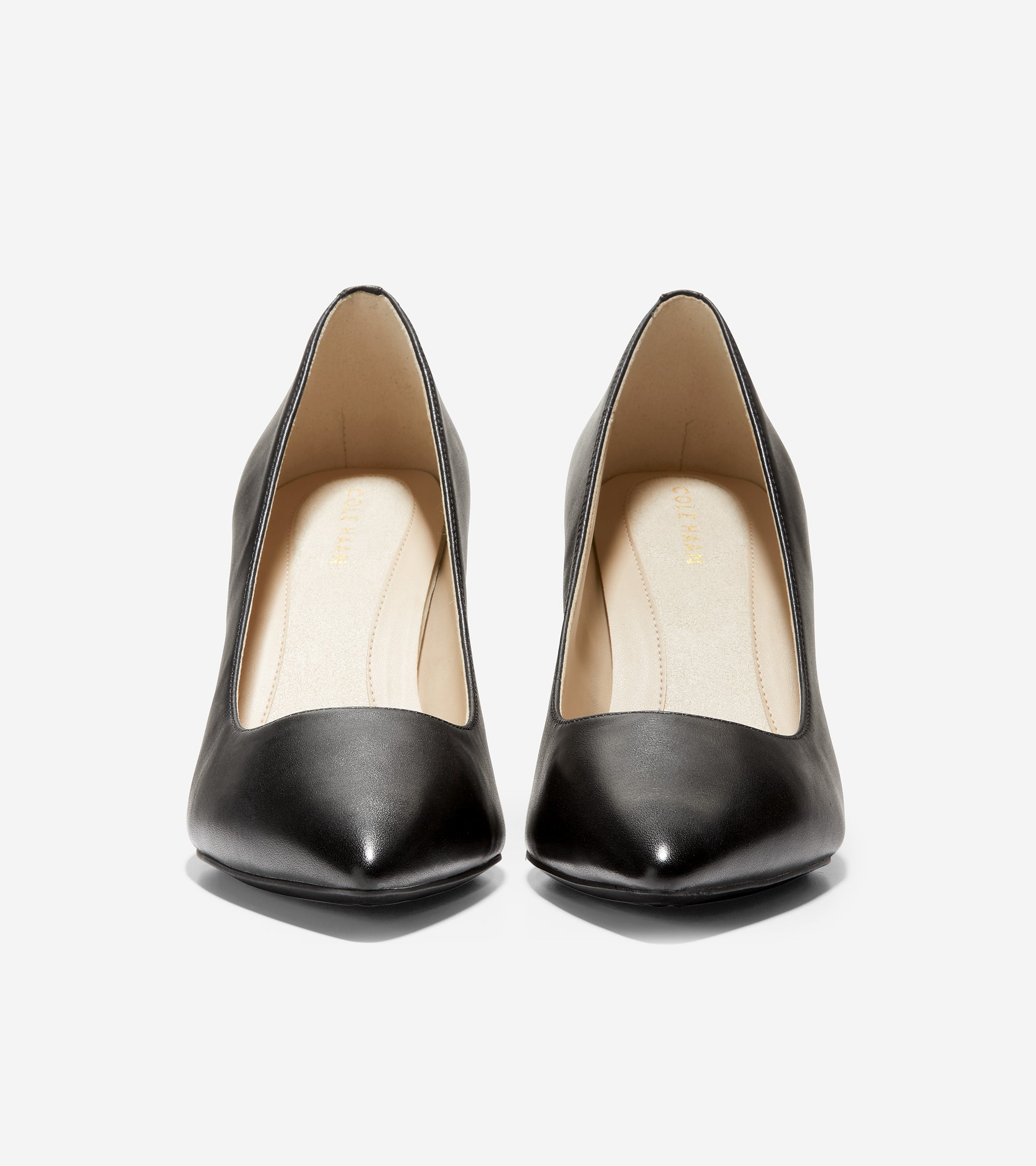 ColeHaan-The Go-To Stiletto Pump-w18173-Black Leather