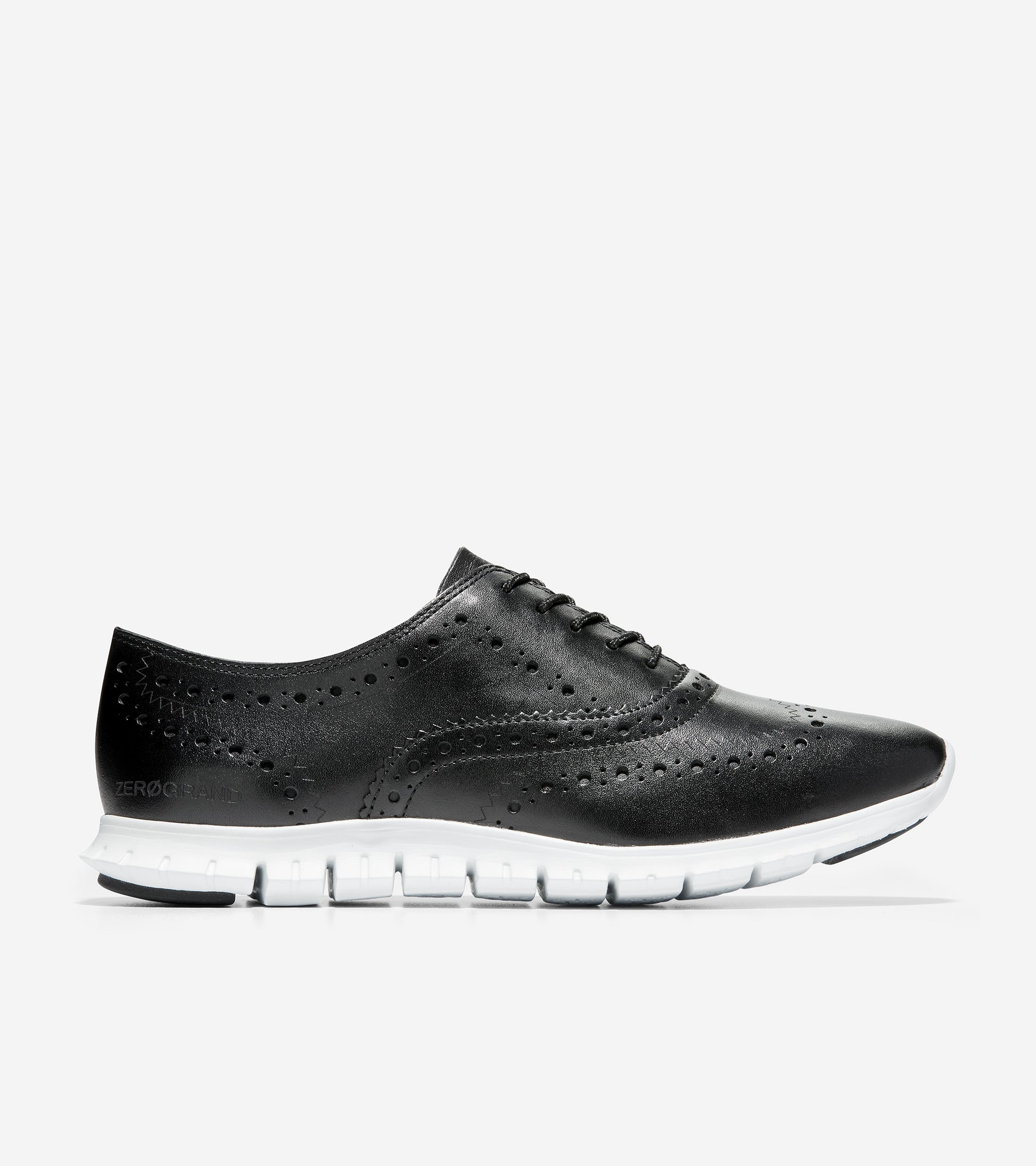 ColeHaan-ZERØGRAND Wingtip Oxford-w18202-Black Leather