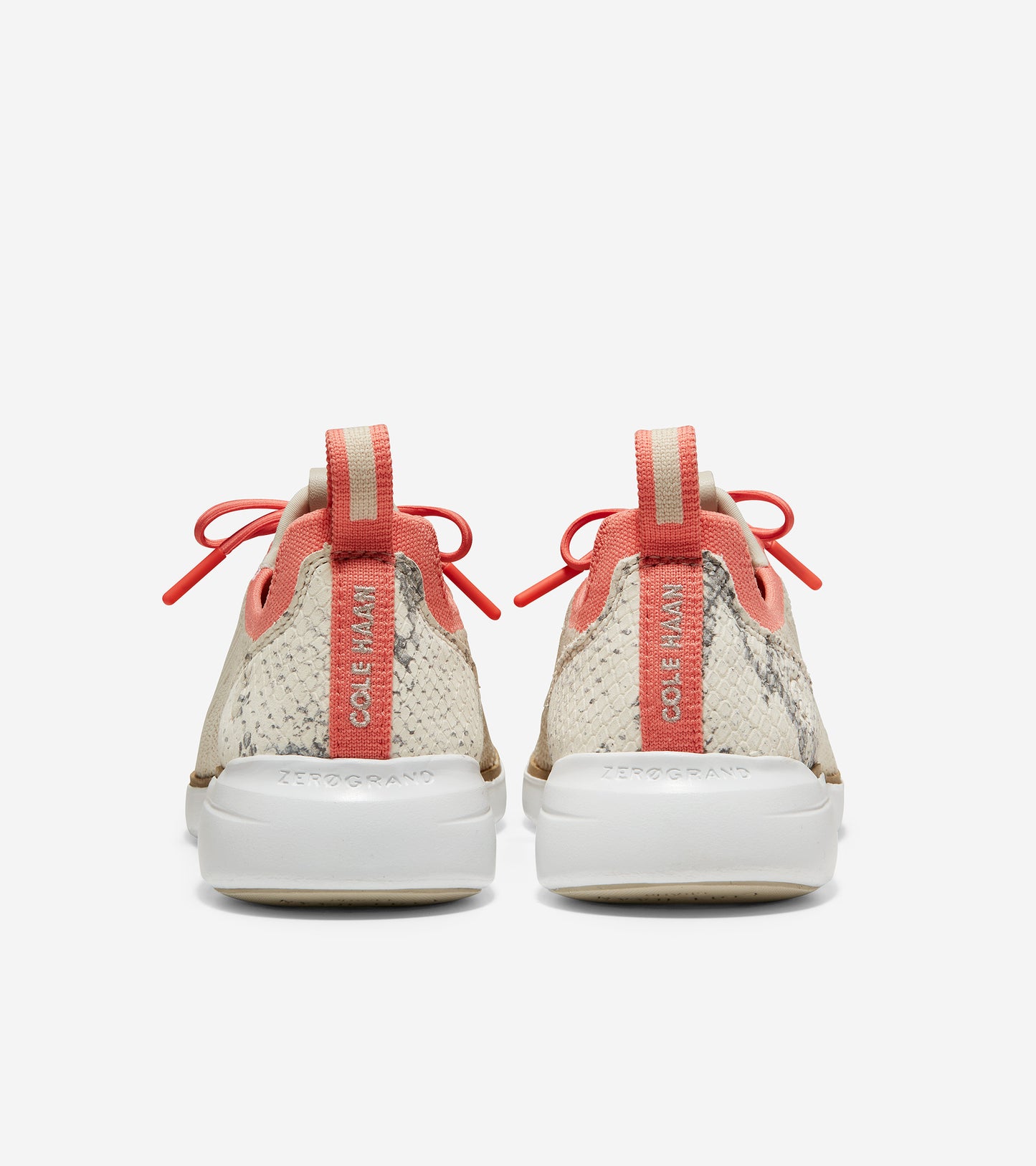 ColeHaan-ZERØGRAND Global Trainer-w18214-Pumice Stone Knit-Python Print