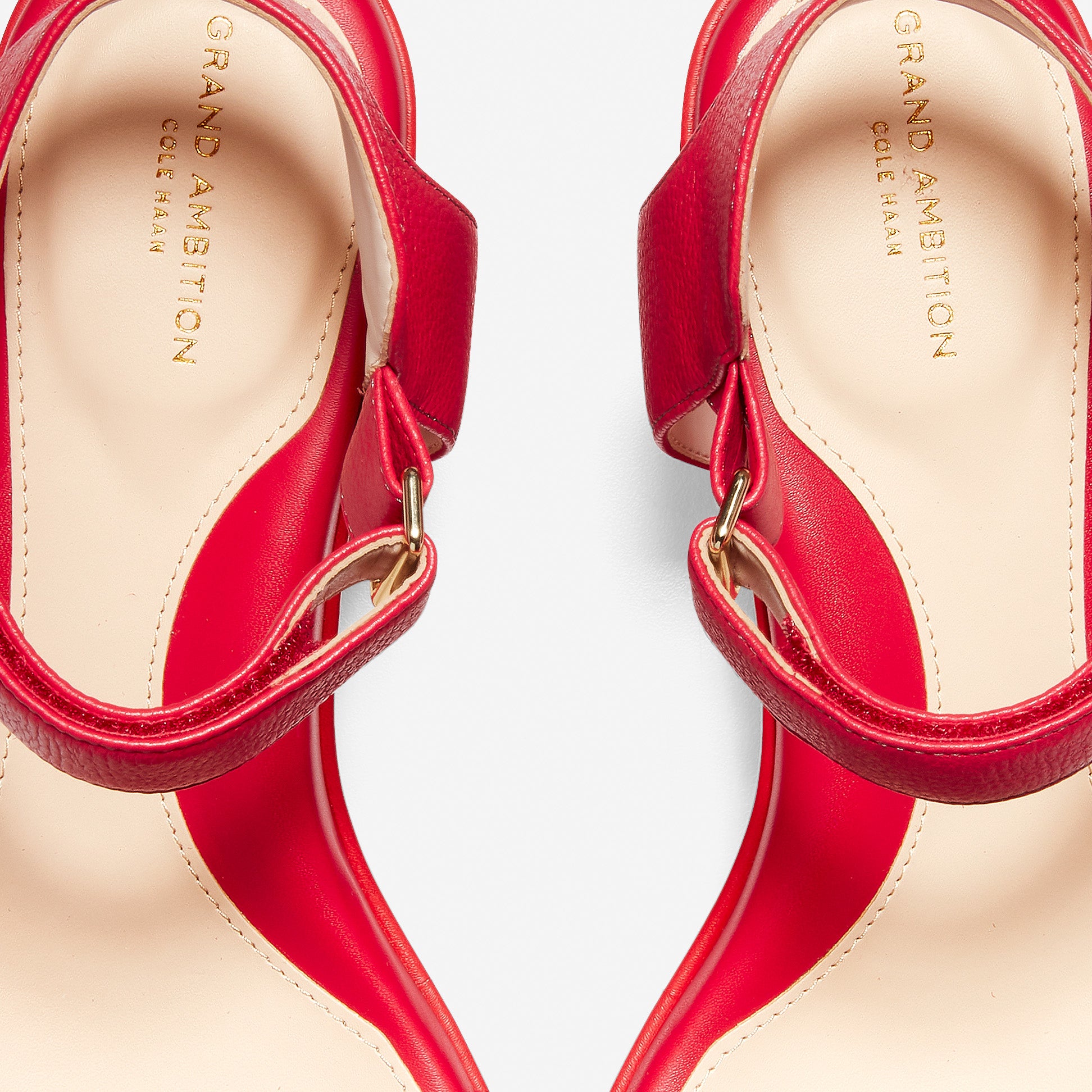 Cole haan red sandals online