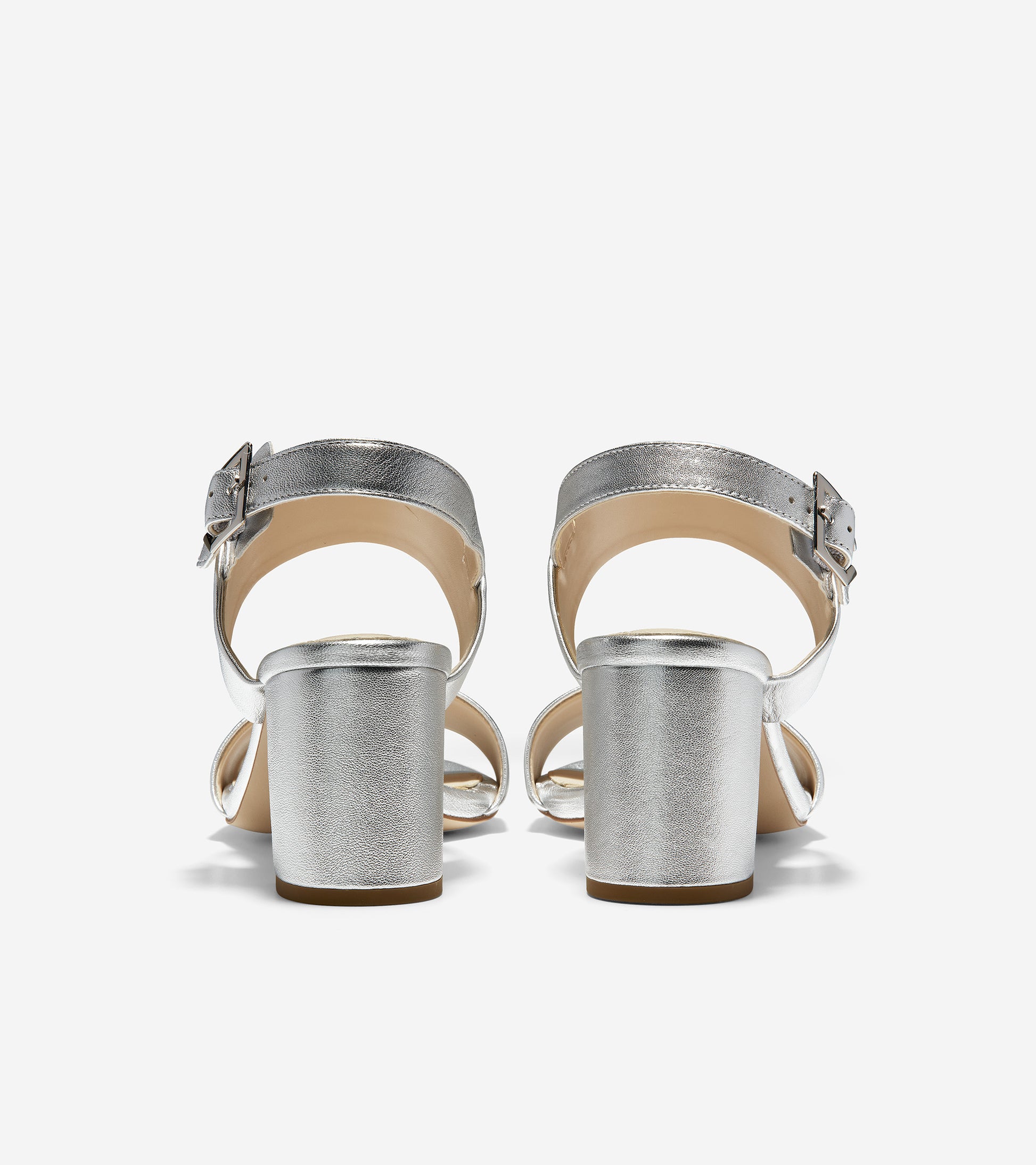 ColeHaan-Avani City Sandal-w18310-Silver Metallic Leather