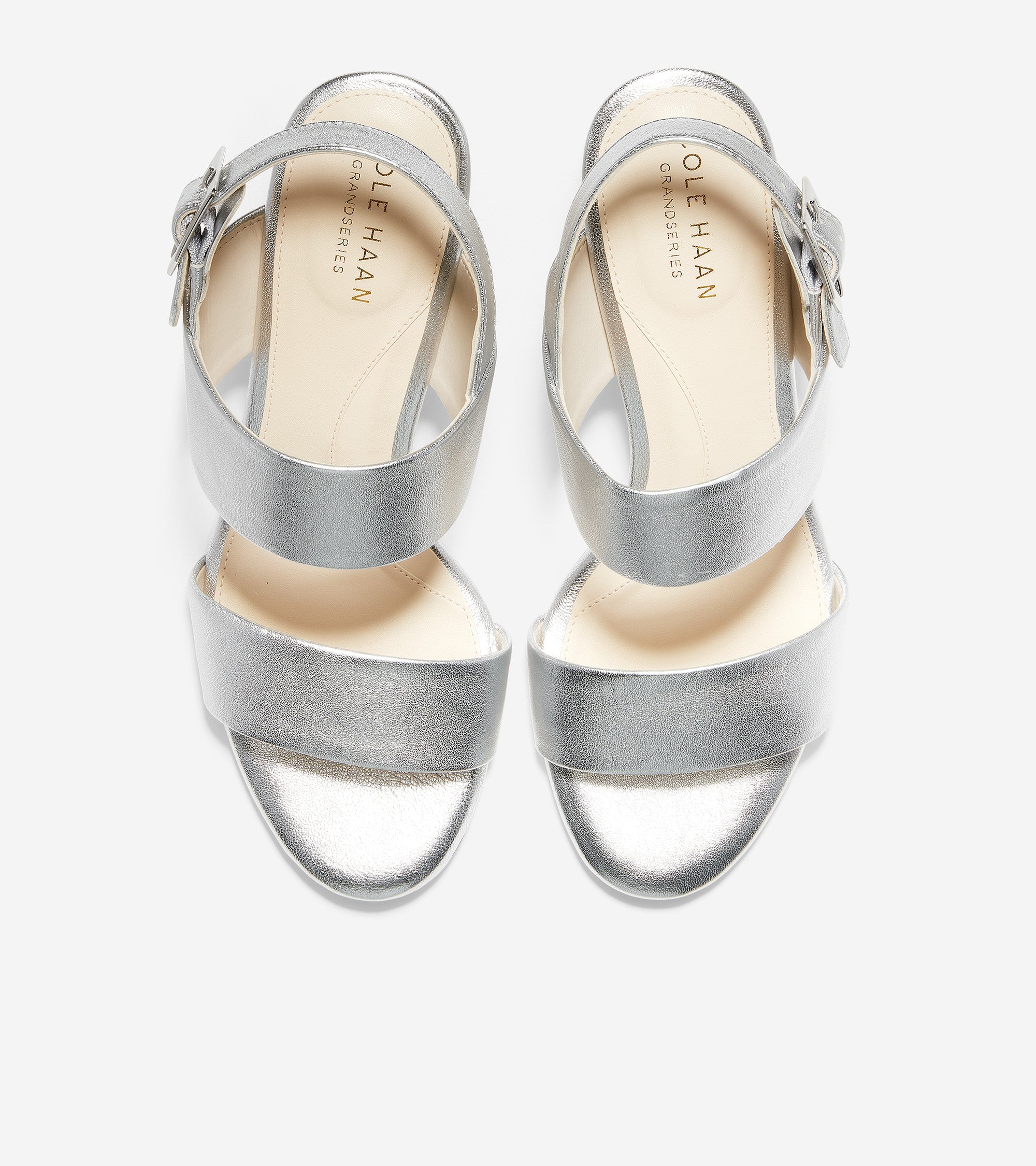 Avani City Sandal W18310 SILVER METALLIC LEATHER Cole Haan Saudi Arabia