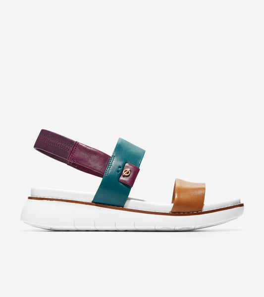 ColeHaan-ZERØGRAND Global Double Band Sandal-w18461-British Tan-Optic White