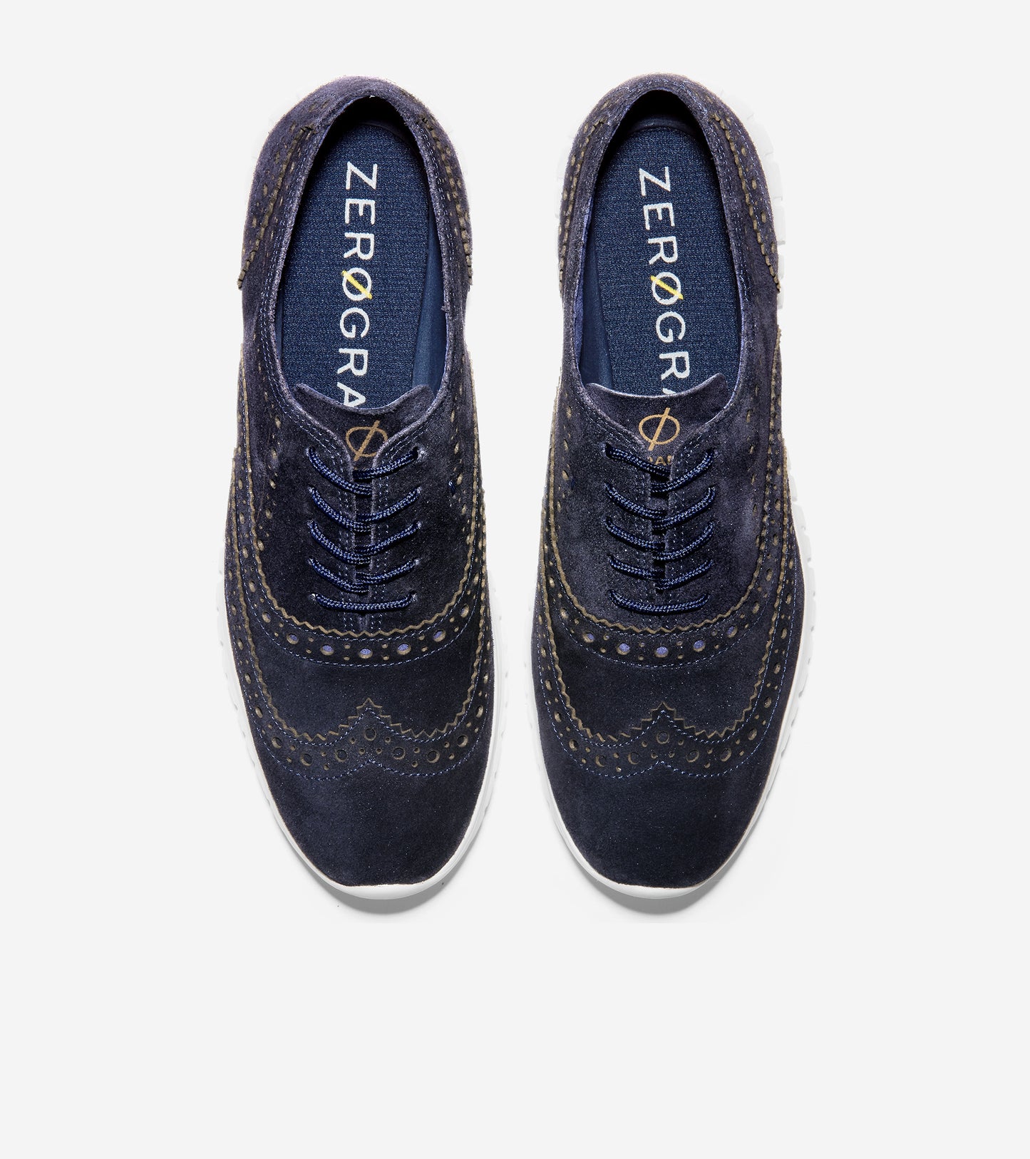 ColeHaan-ZERØGRAND Wingtip Oxford-w19293-Dark Navy Sparkle Leather