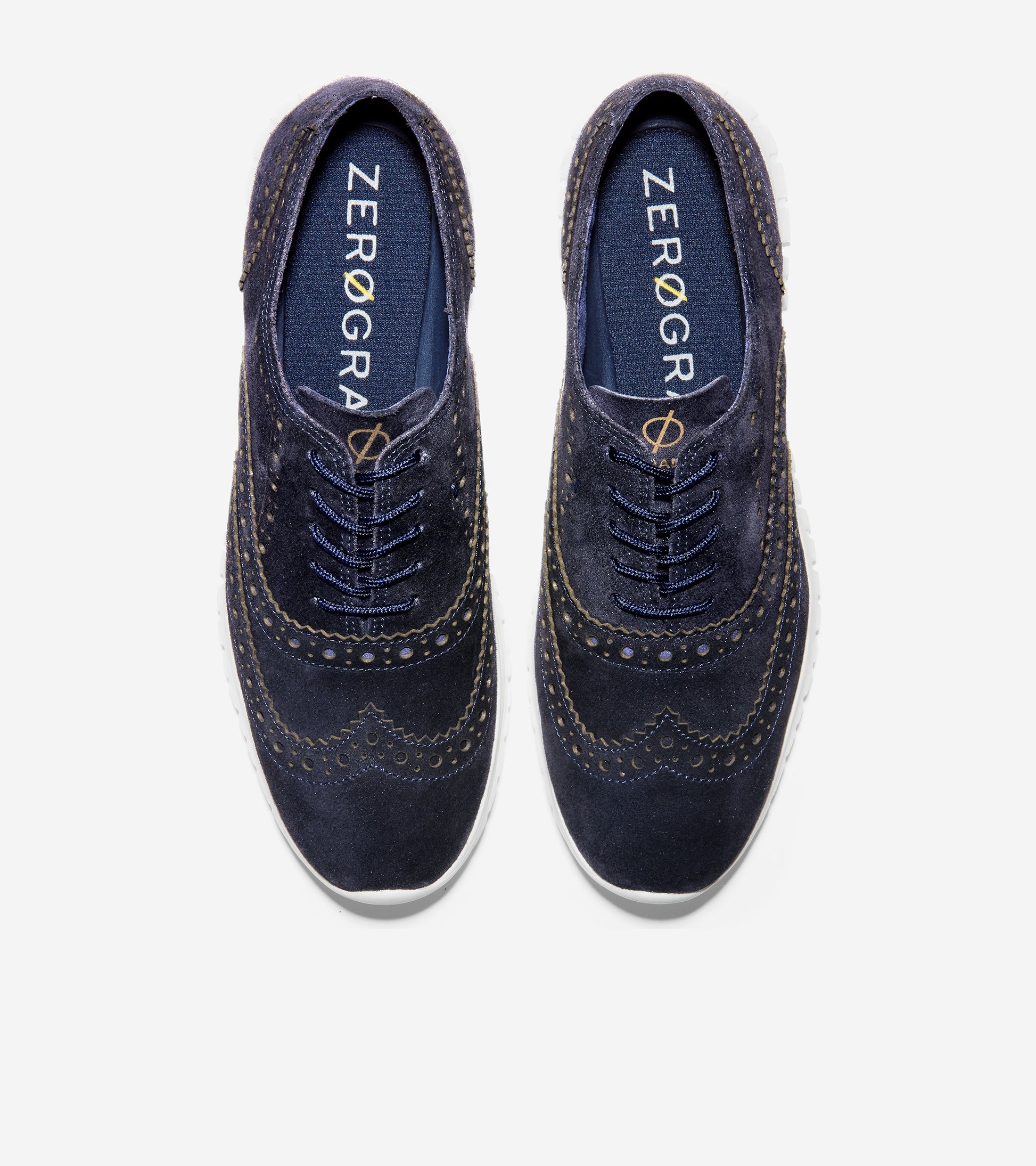 ColeHaan-ZERØGRAND Wingtip Oxford-w19293-Dark Navy Sparkle Leather