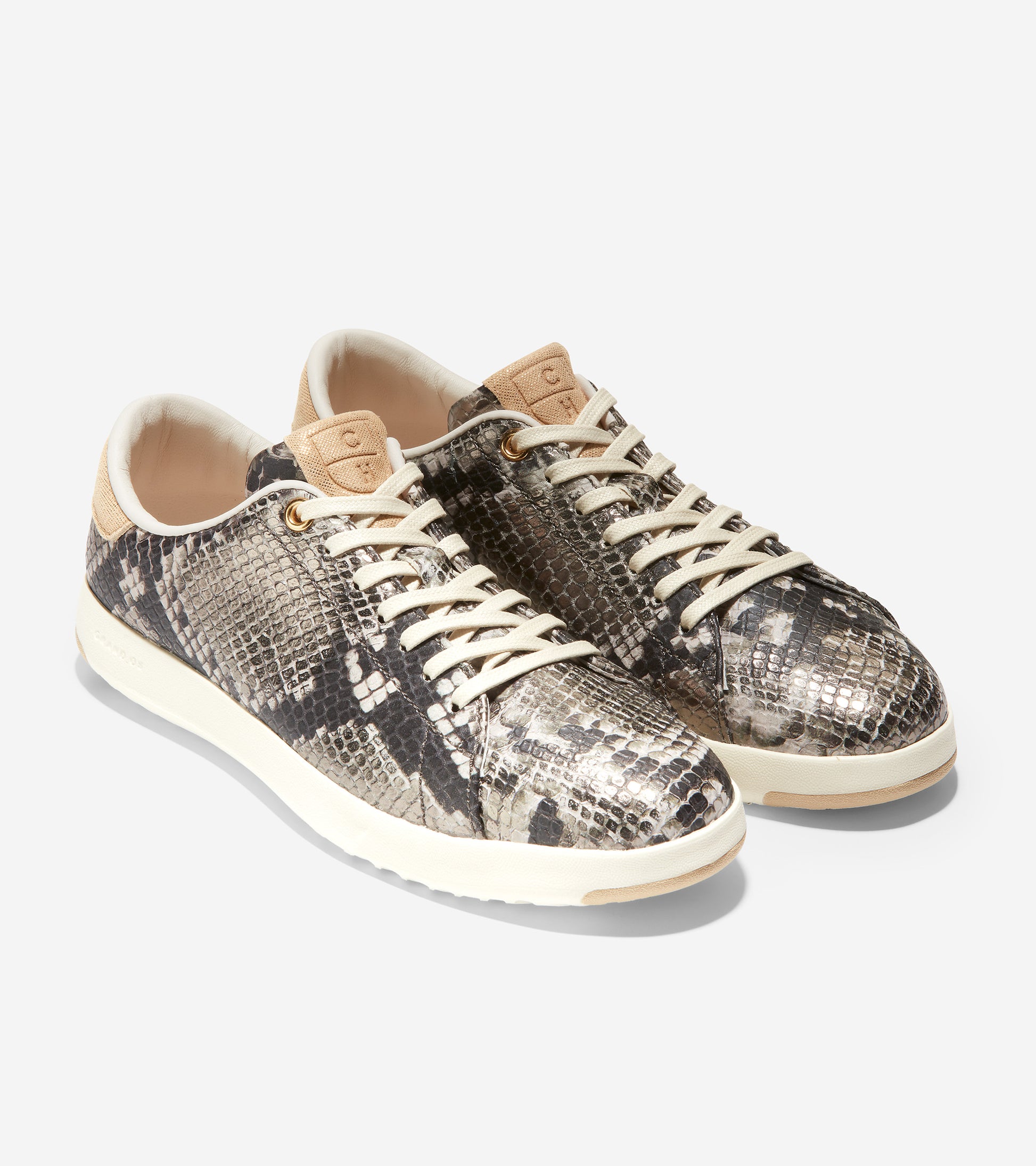 ColeHaan-GrandPrø Tennis Sneaker-w19324-Sparkle Snake Print