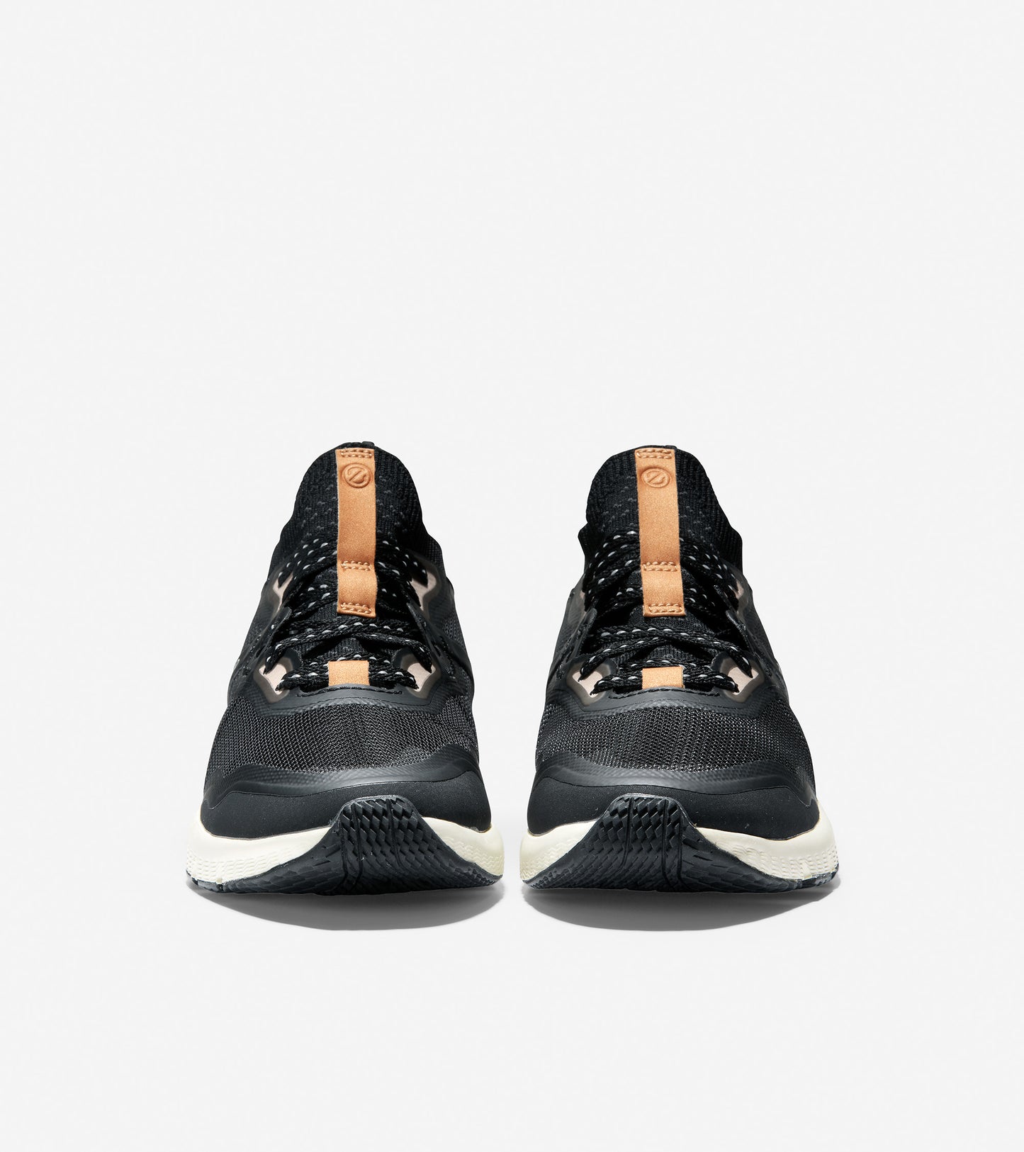 ColeHaan-ZERØGRAND Overtake Running Shoe-w19463-Grey Pinstripe-Black-Rose Gold