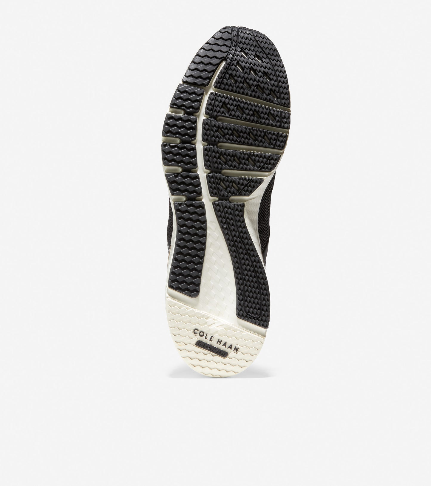 ColeHaan-ZERØGRAND Overtake Running Shoe-w19463-Grey Pinstripe-Black-Rose Gold