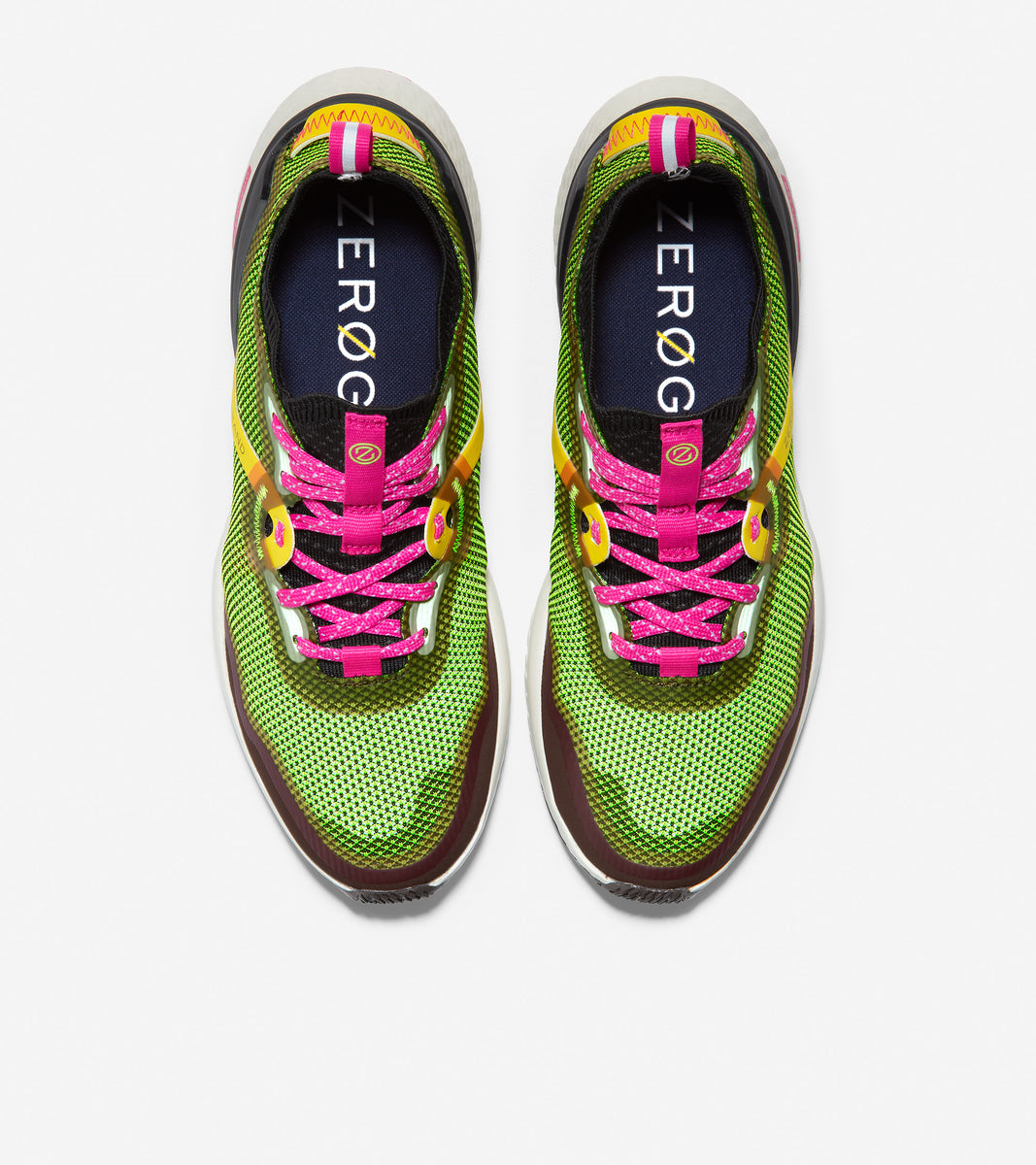 ColeHaan-ZERØGRAND Overtake Running Shoe-w19632-Lightning-Pink Glow-White