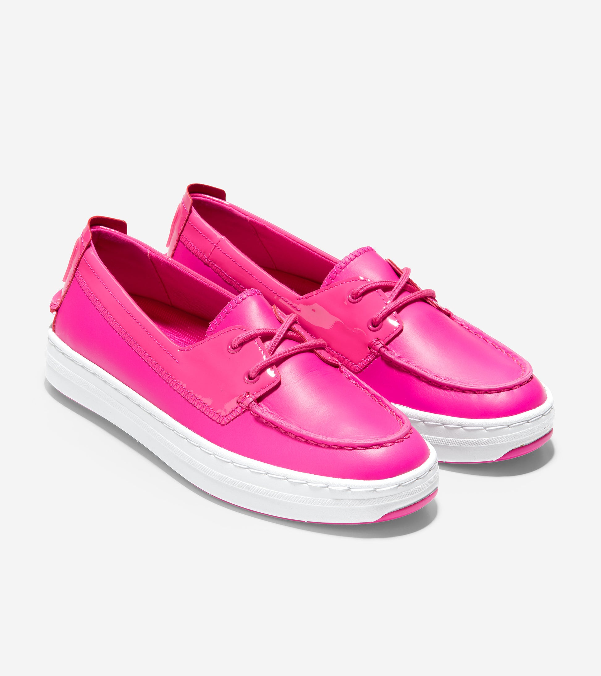 ColeHaan-Cloudfeel Weekender Boat Shoe-w19796-Pink Glow