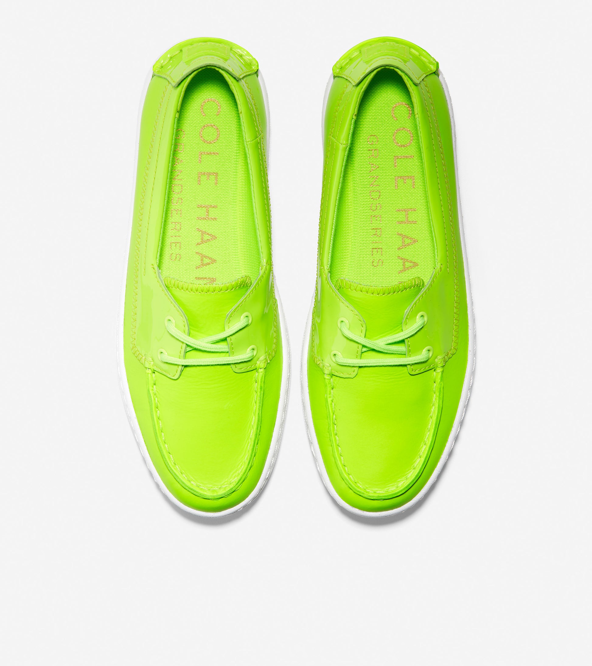 ColeHaan-Cloudfeel Weekender Boat Shoe-w19798-Lightning Green