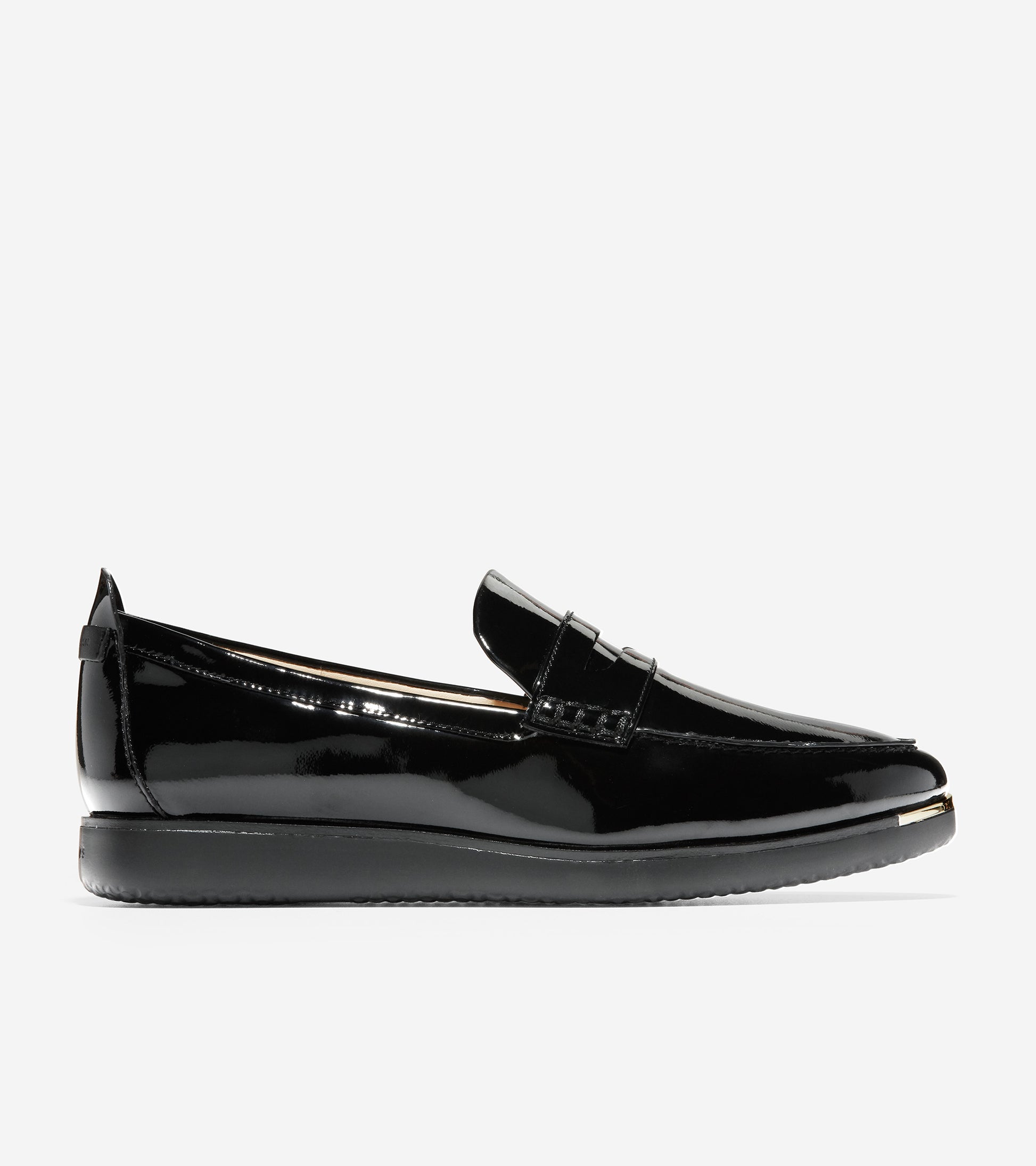 ColeHaan-Grand Ambition Troy Slip-On Sneaker-w19836-Black Patent Leather