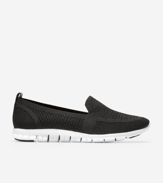 ColeHaan-ZERØGRAND Slip-On Loafer-w20352-Black Stitchlite™