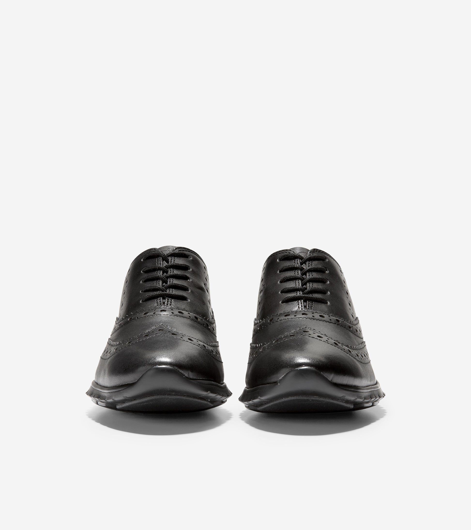 ColeHaan-ZERØGRAND Wingtip Oxford-w20384-Black Leather