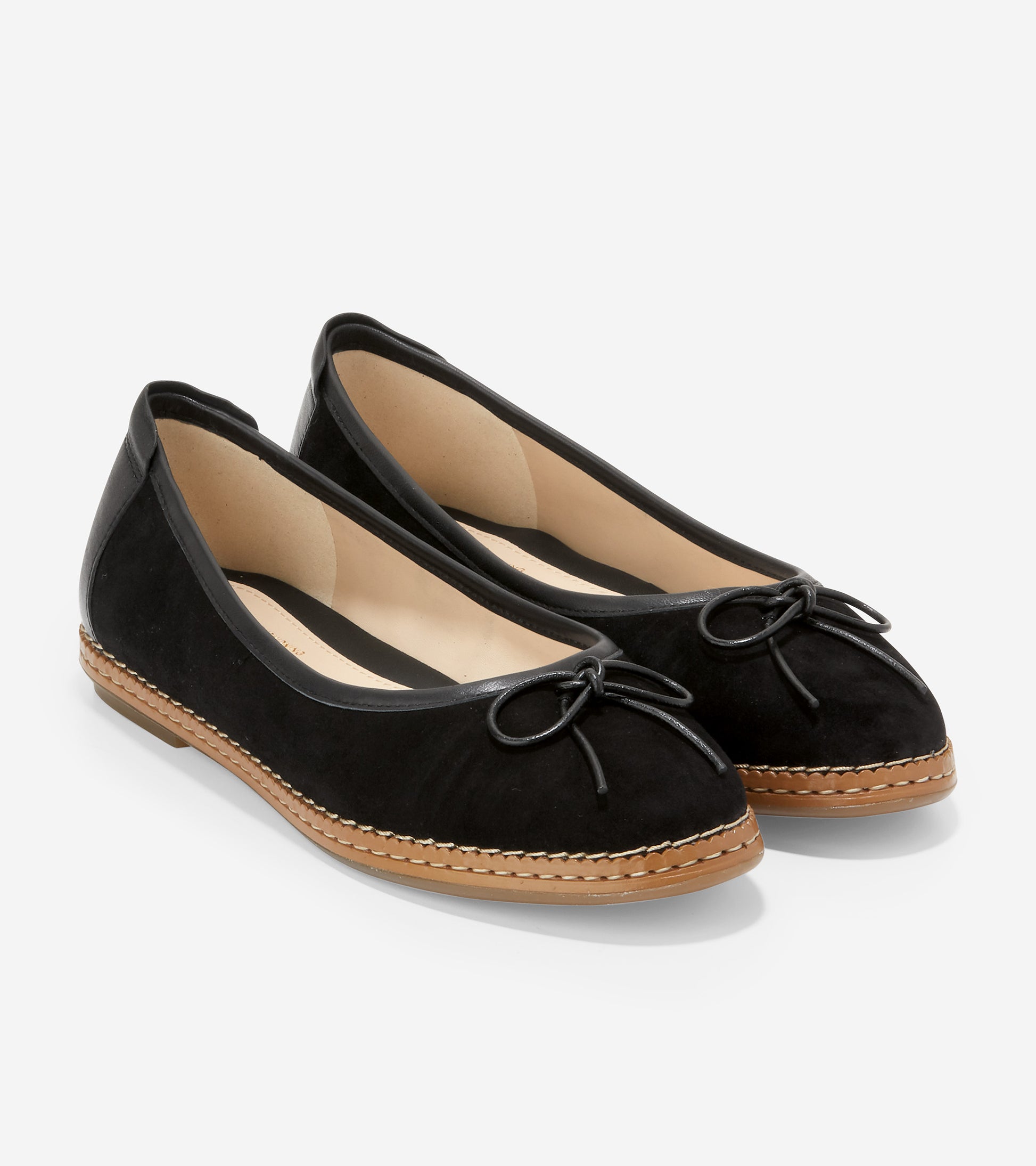 ColeHaan-Cloudfeel All-Day Ballet Flat-w20585-Black