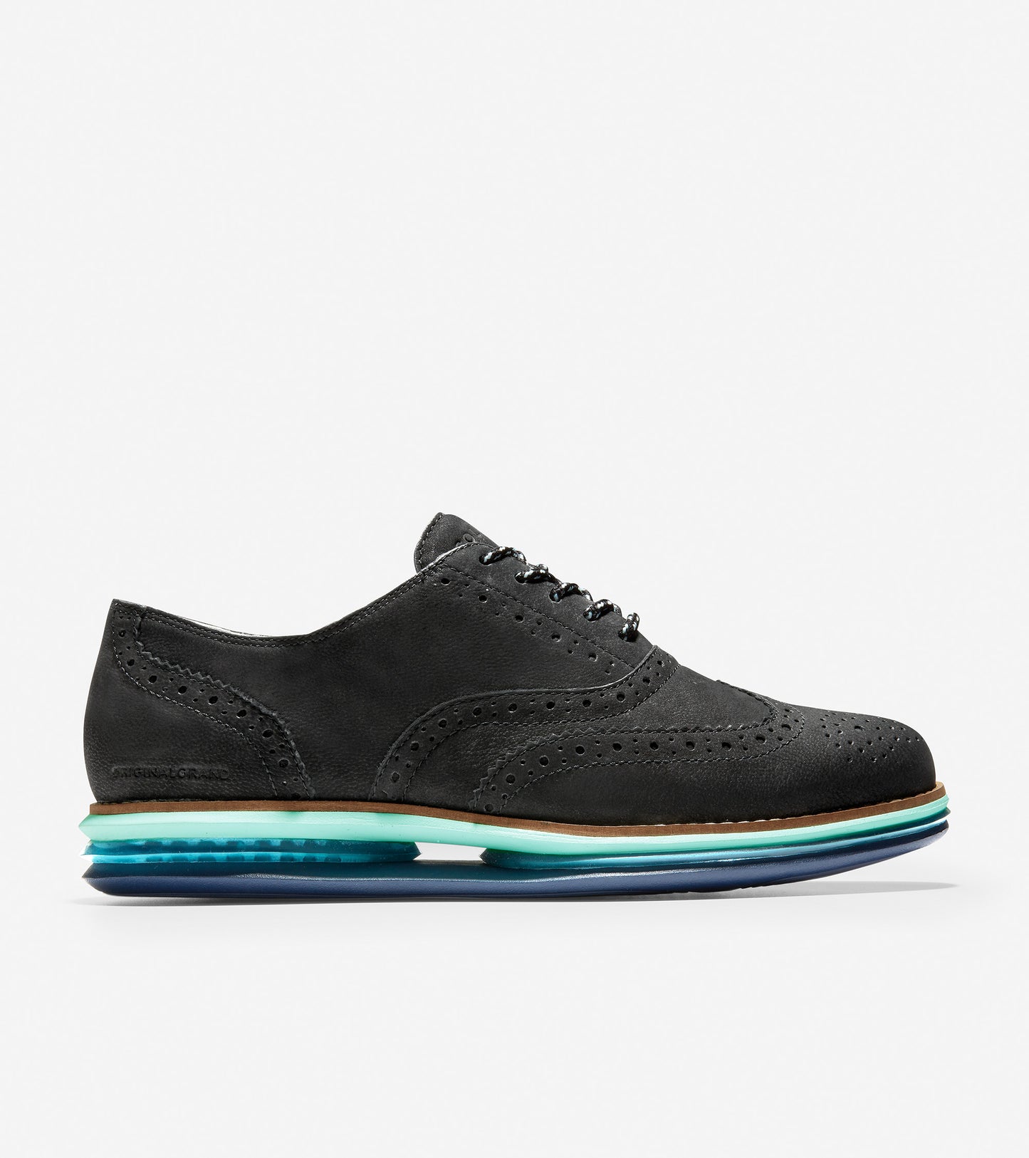 ColeHaan-ØriginalGrand Energy Twin Oxford-w21301-Black-Blue Tint