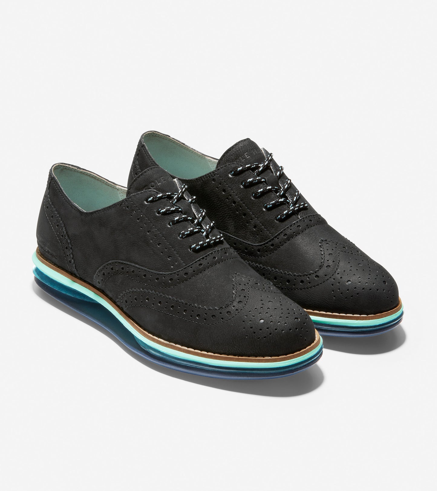 ColeHaan-ØriginalGrand Energy Twin Oxford-w21301-Black-Blue Tint