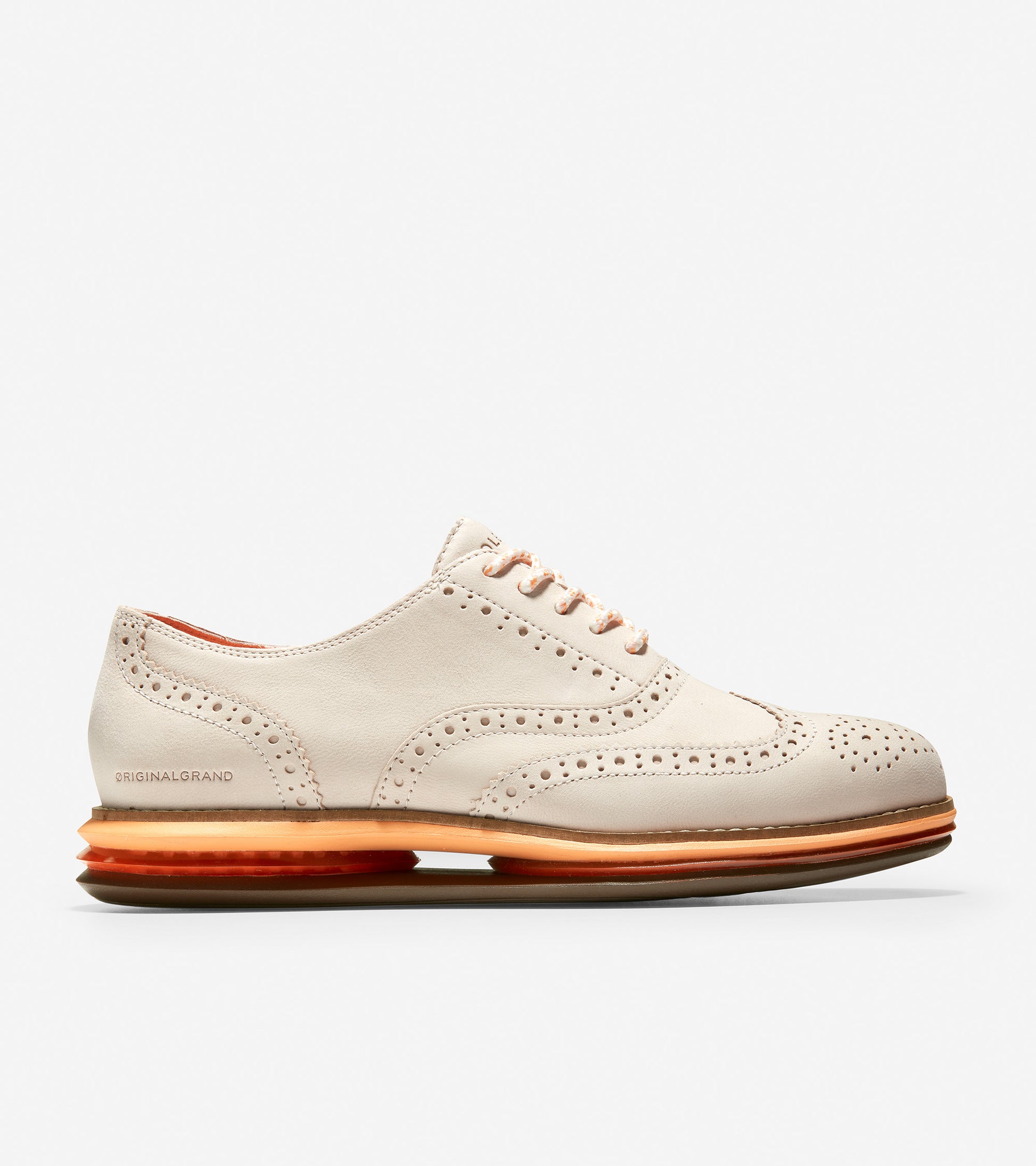 ColeHaan-ØriginalGrand Energy Twin Oxford-w21302-Ivory-Pumpkin