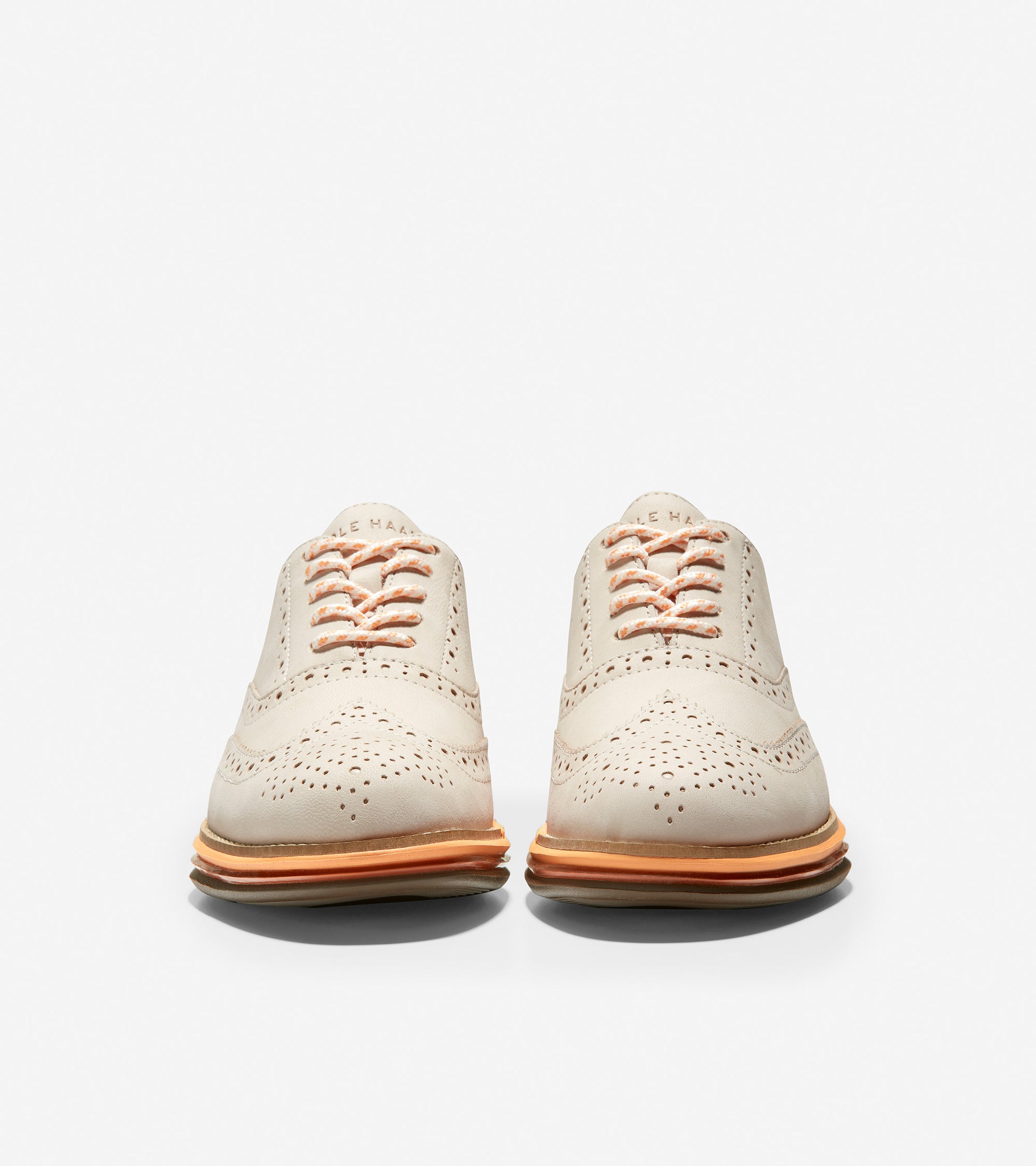 ColeHaan-ØriginalGrand Energy Twin Oxford-w21302-Ivory-Pumpkin