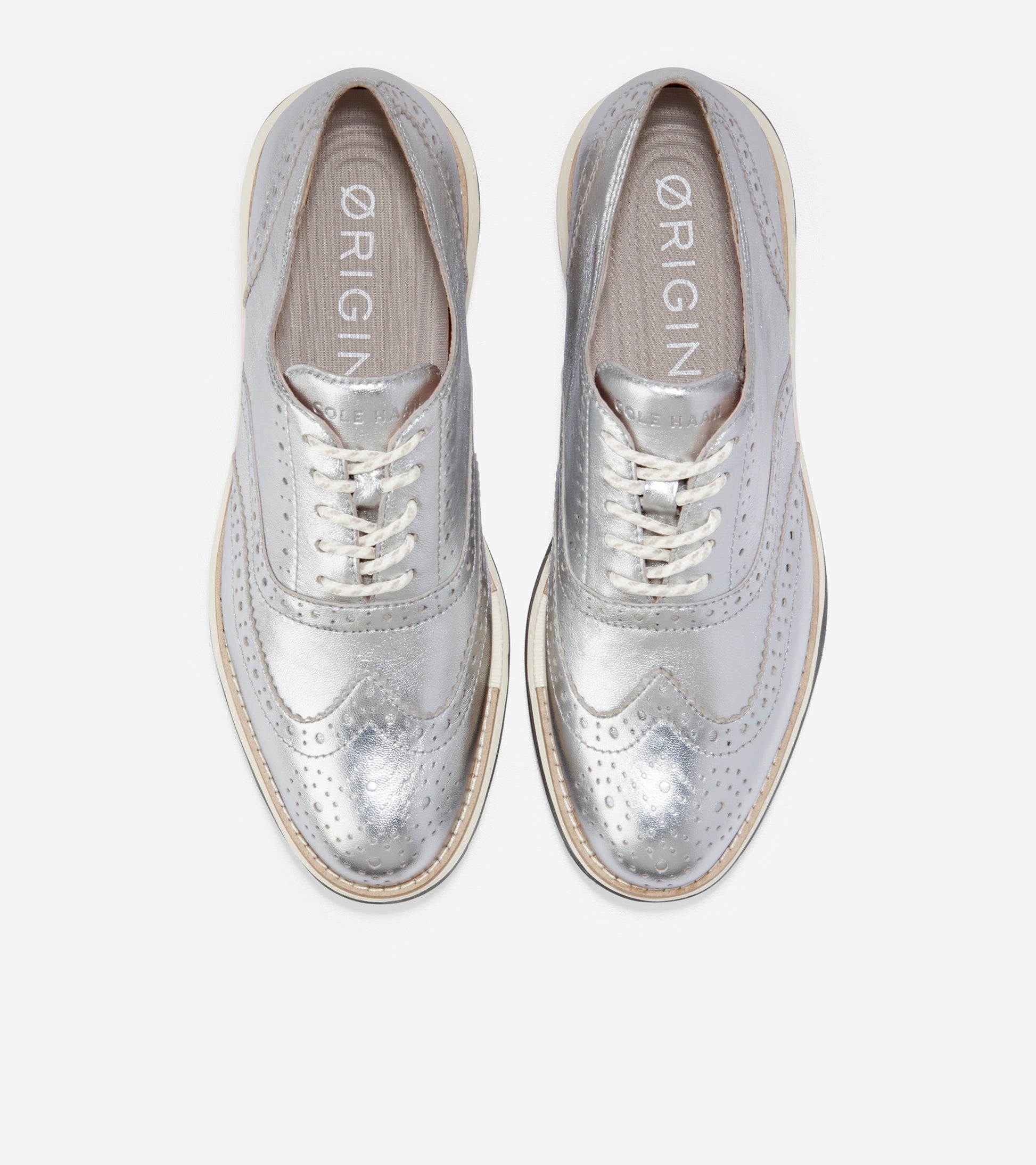 ColeHaan-ØriginalGrand Energy Twin Oxford-w21307-Silver-Paloma