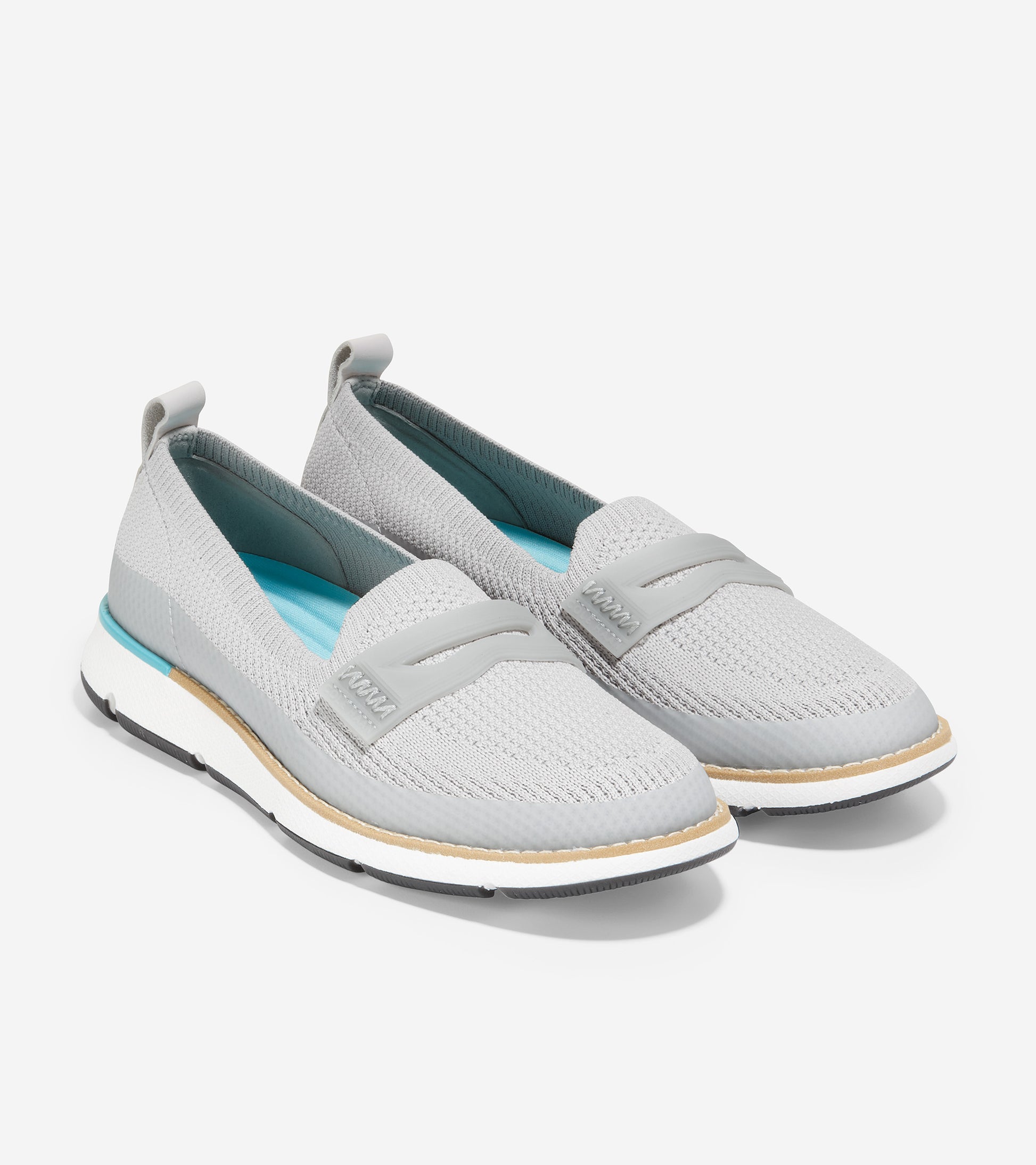 4.ZERØGRAND Loafer-w21320-Cool Grey Stitchlite™