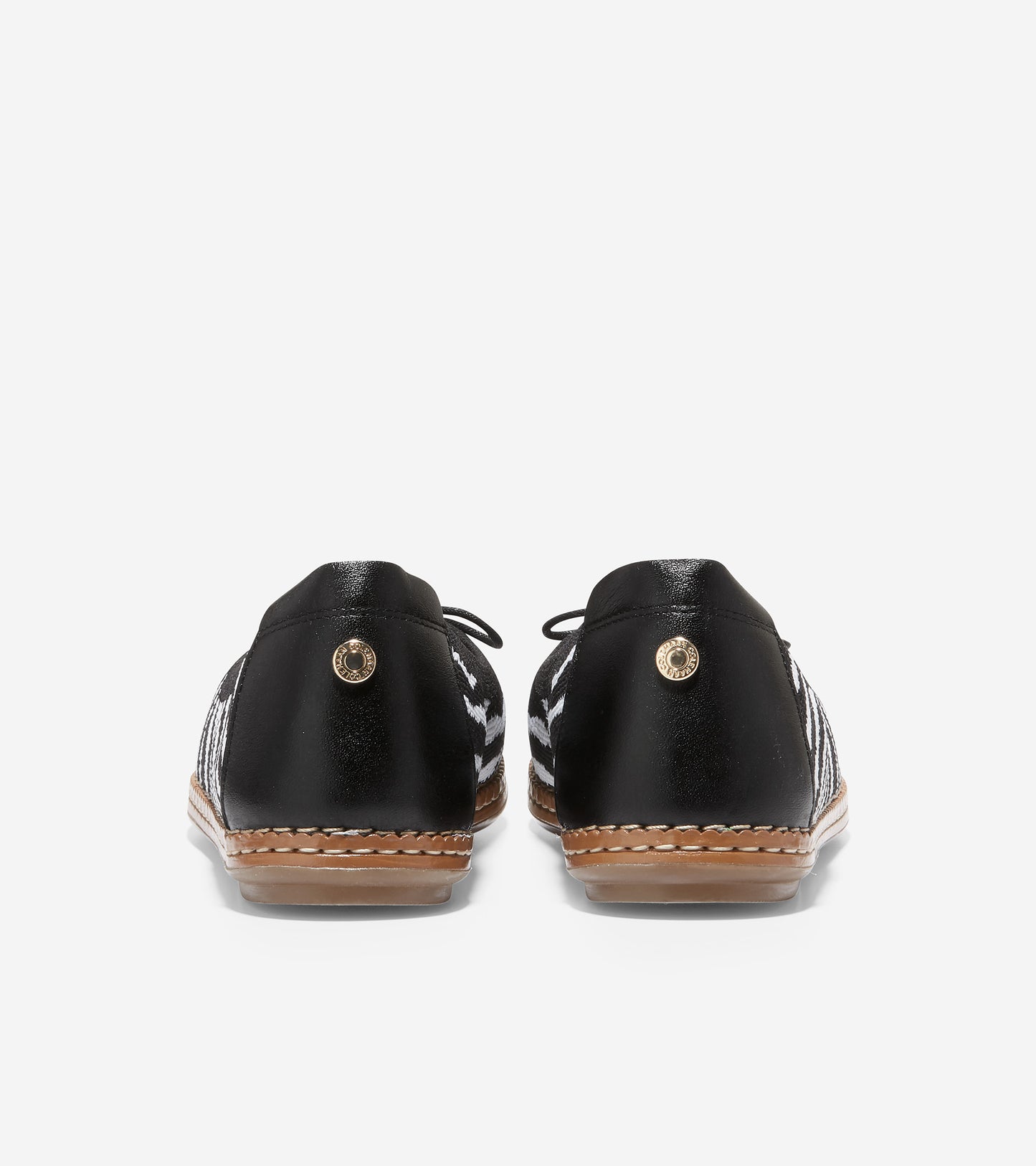 ColeHaan-Cloudfeel All-Day Ballet Flat-w21978-Zebra Print Knit