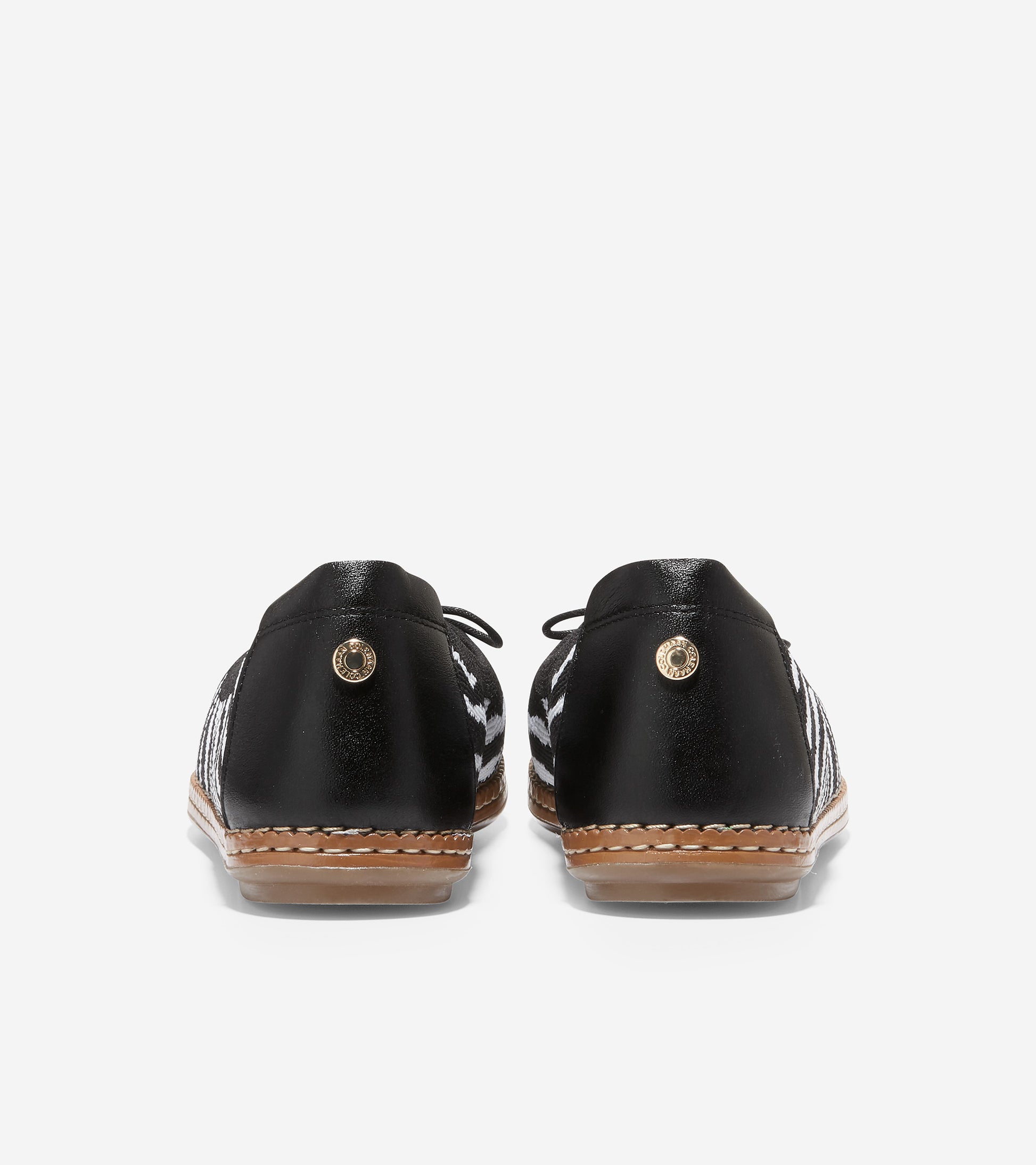 ColeHaan-Cloudfeel All-Day Ballet Flat-w21978-Zebra Print Knit