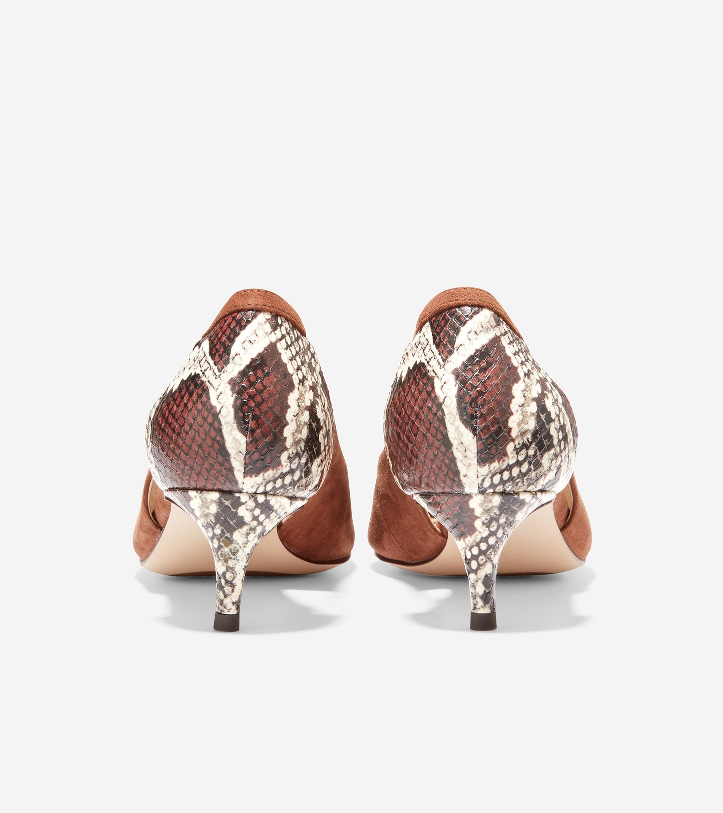 ColeHaan-Modern Classics Bree Pump-w22123-Scotch Suede-Snake Print