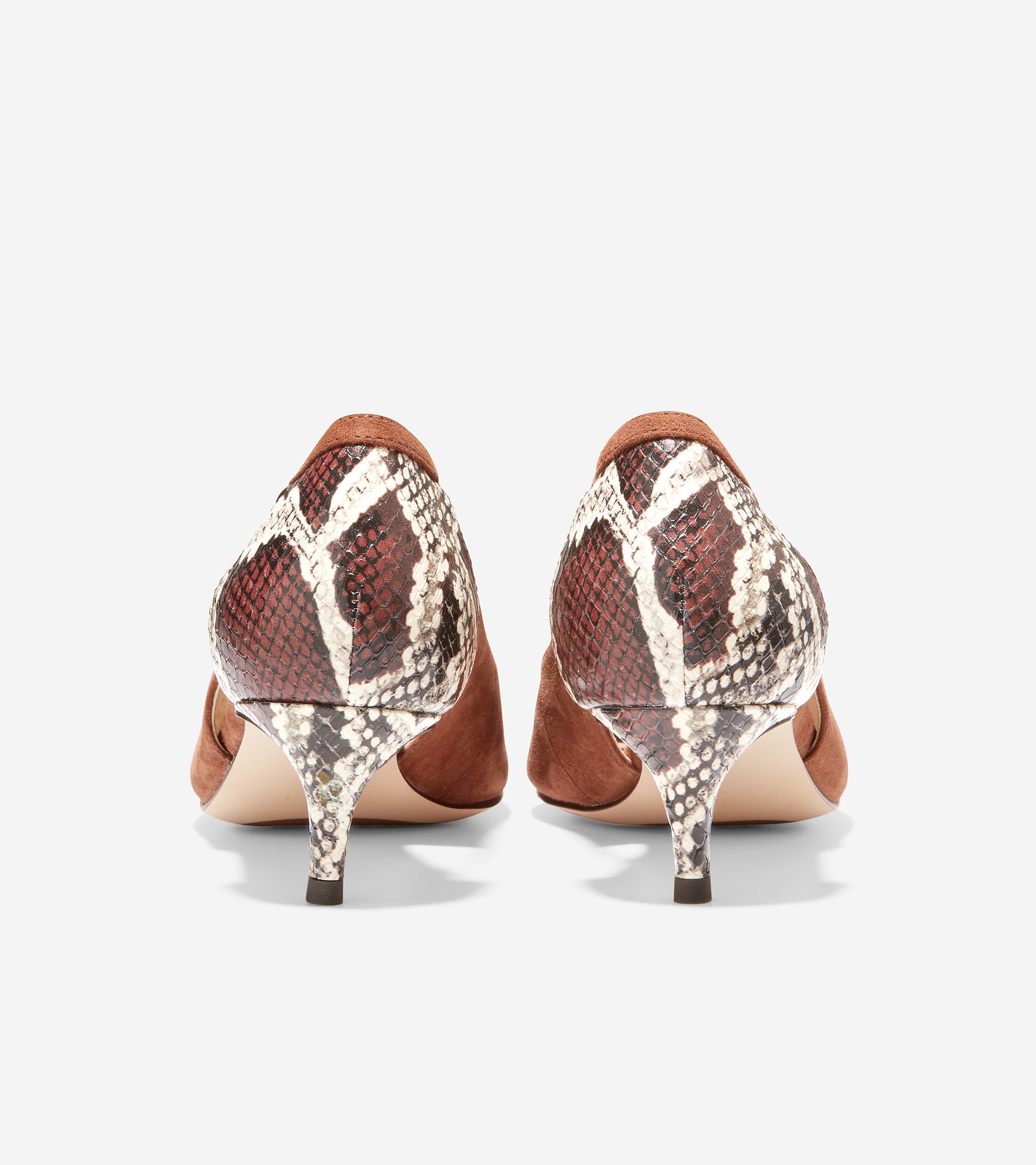 ColeHaan-Modern Classics Bree Pump-w22123-Scotch Suede-Snake Print