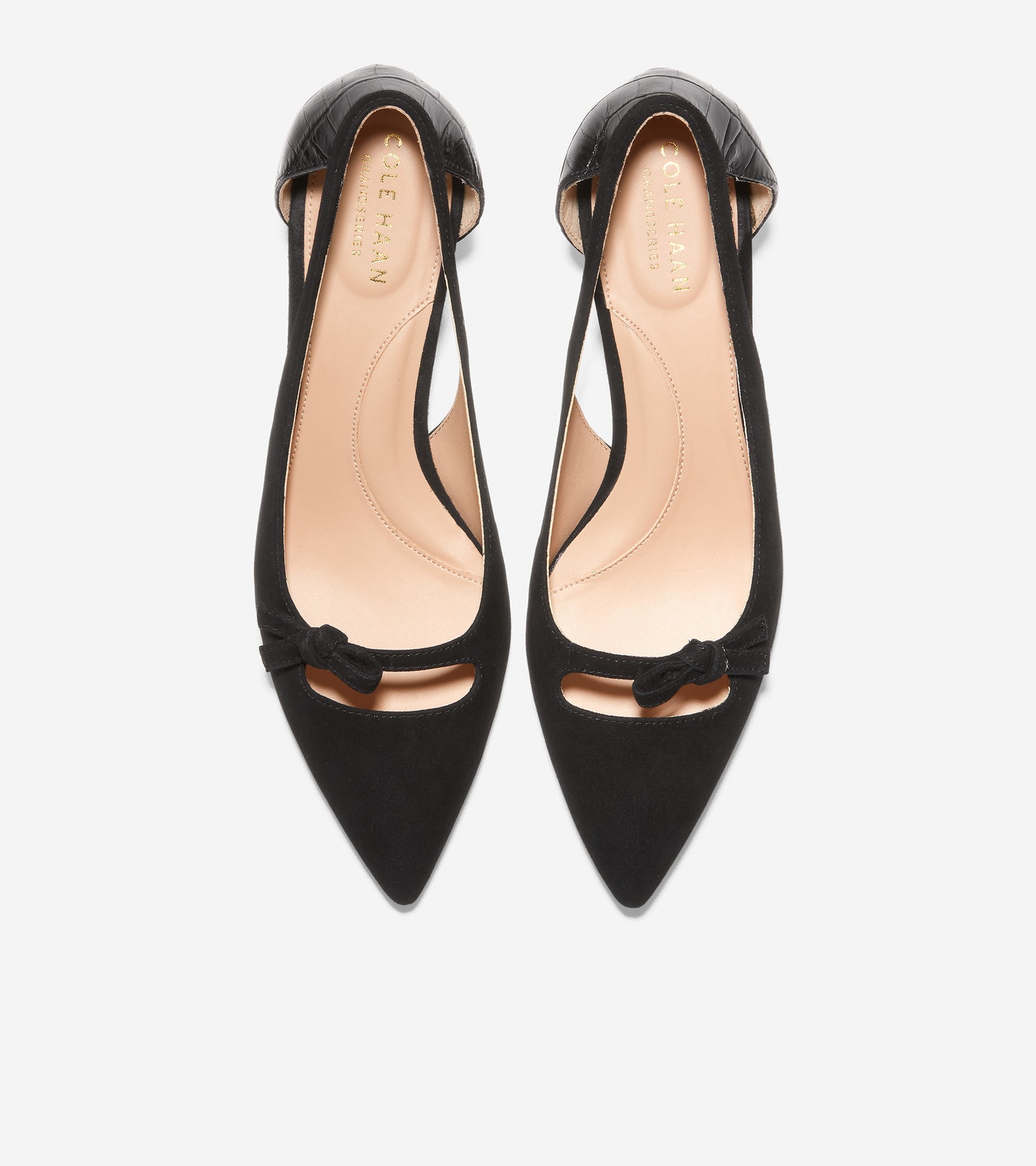 ColeHaan-Modern Classics Bree Pump-w22124-Black Suede