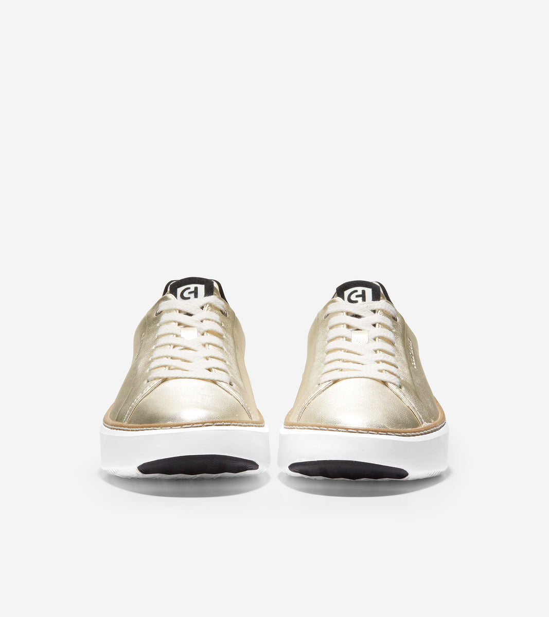 ColeHaan-GrandPrø Topspin Sneaker-w22716-Soft Gold-Black