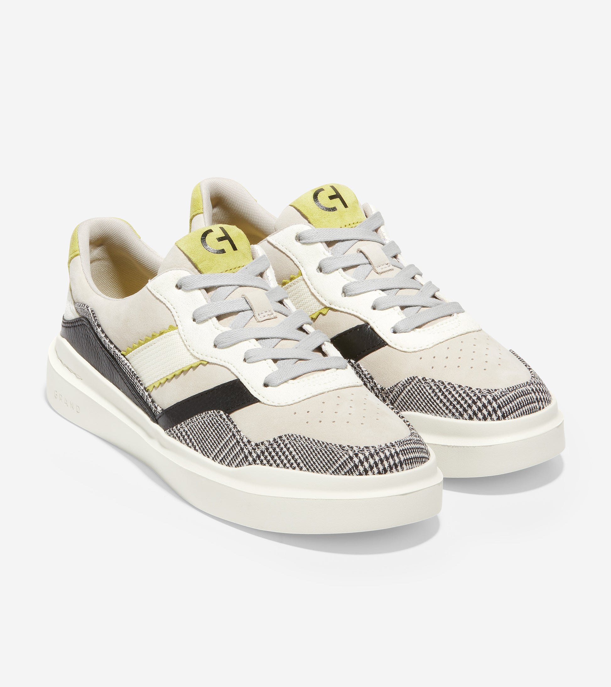 w22917-GrandPrø Rally Mix Sneaker-Dove-Black-Ivory