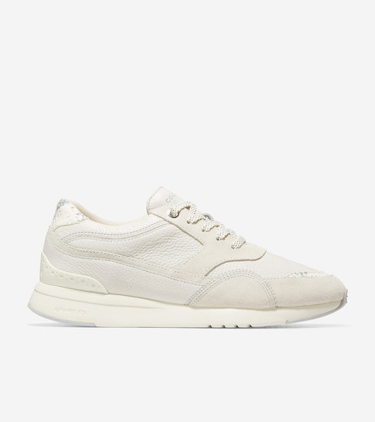 w22935-GrandPrø Downtown Sneaker-Ivory-Chalk Python Print