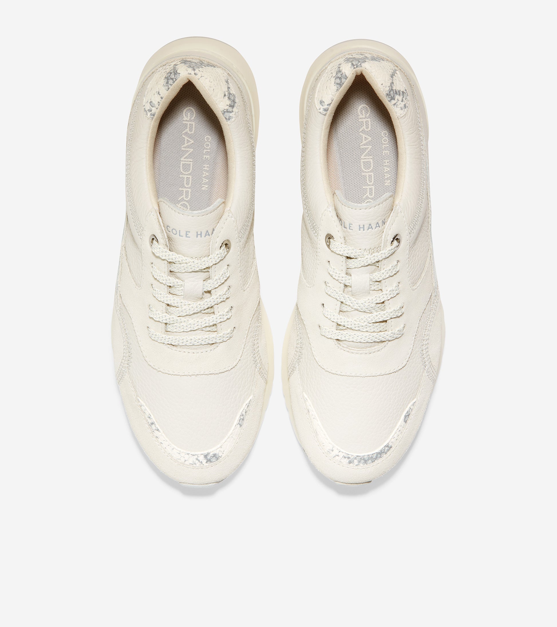 w22935-GrandPrø Downtown Sneaker-Ivory-Chalk Python Print