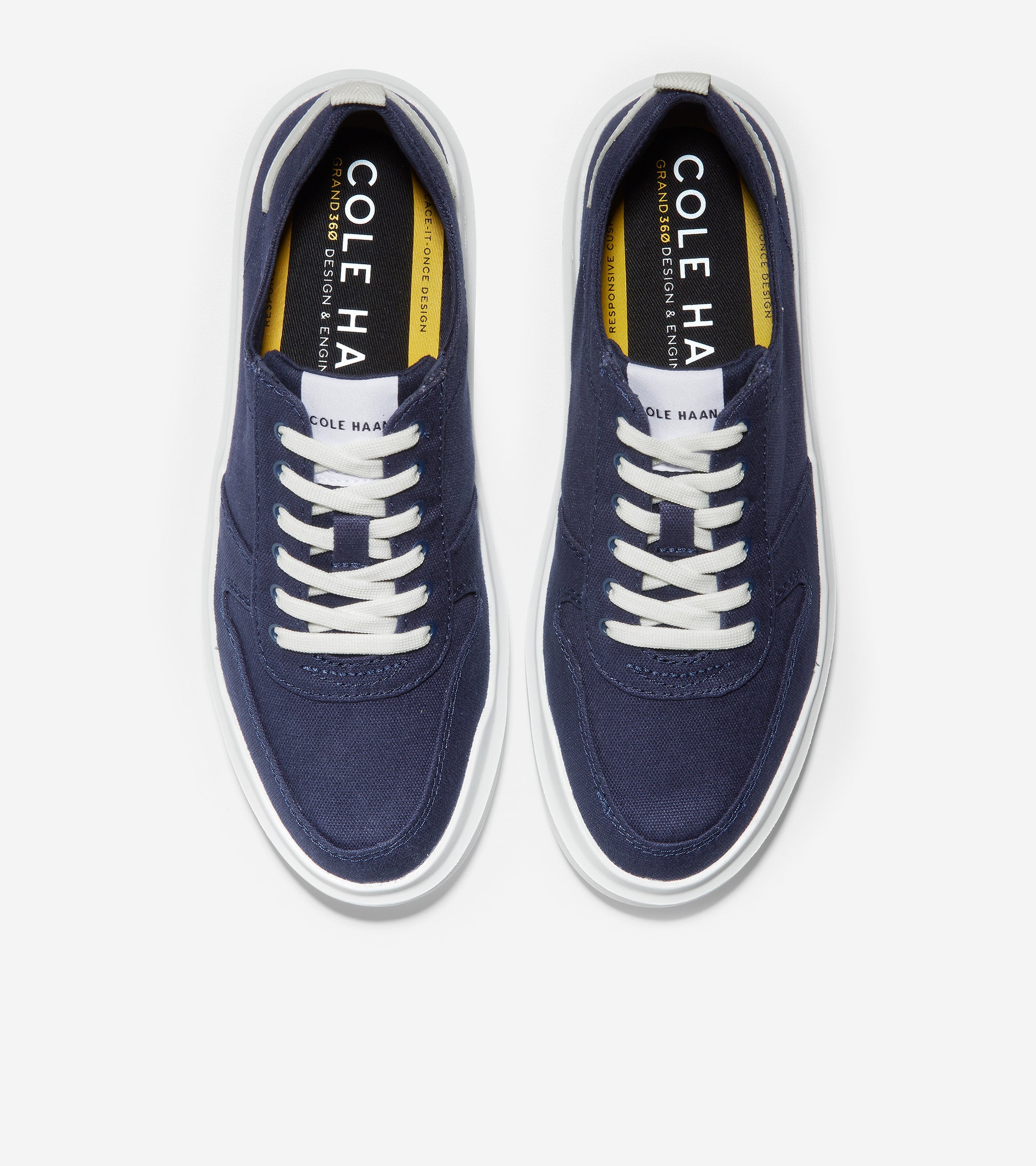 ColeHaan-GrandPrø Rally Canvas Court Sneaker-w23231-Marine Blue