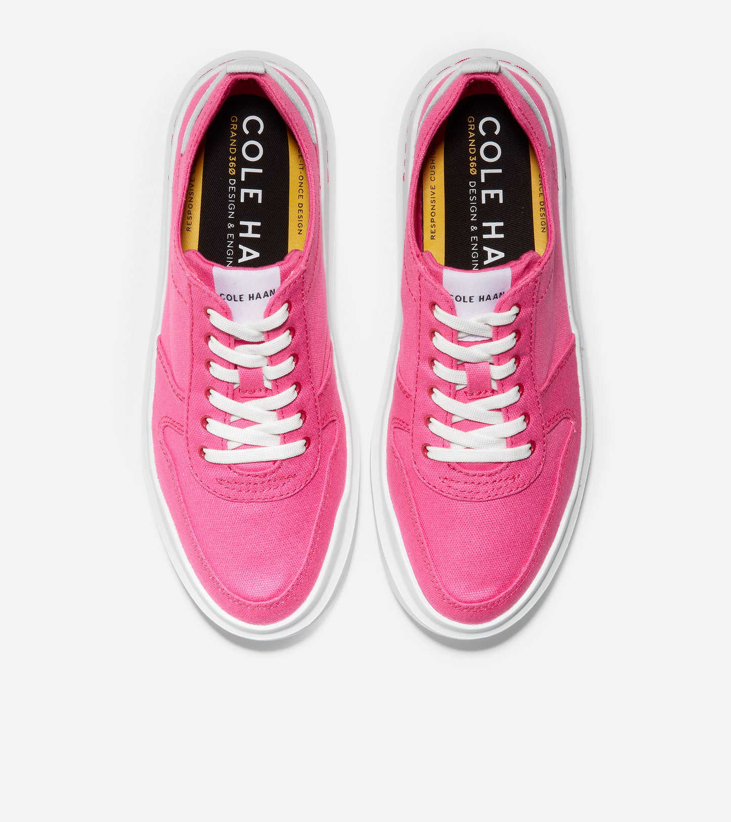 ColeHaan-GrandPrø Rally Canvas Court Sneaker-w23289-Bright Berry