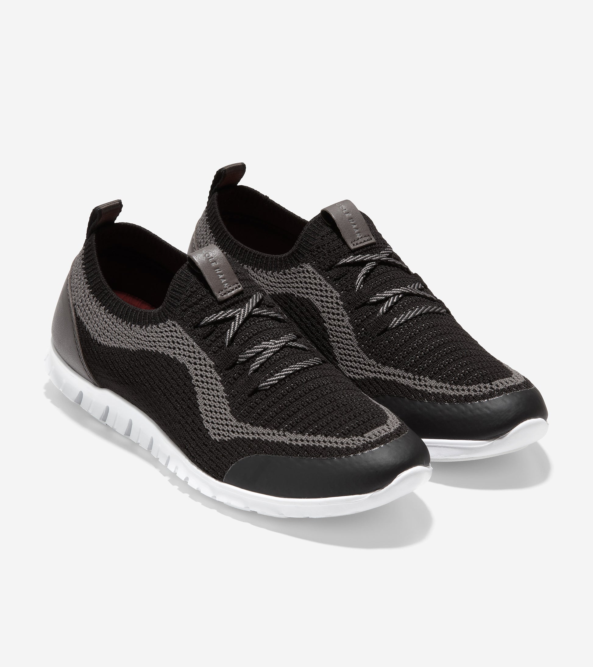 ZERØGRAND Beyond Oxford-w23774-Black-Pavement Stitchlite™