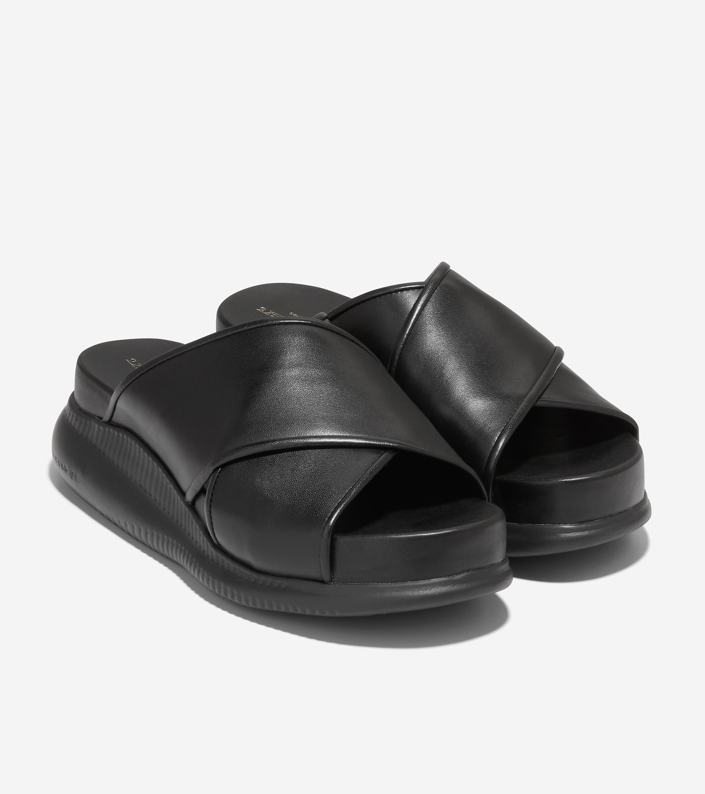 2.ZERØGRAND Criss Cross Slide Sandal