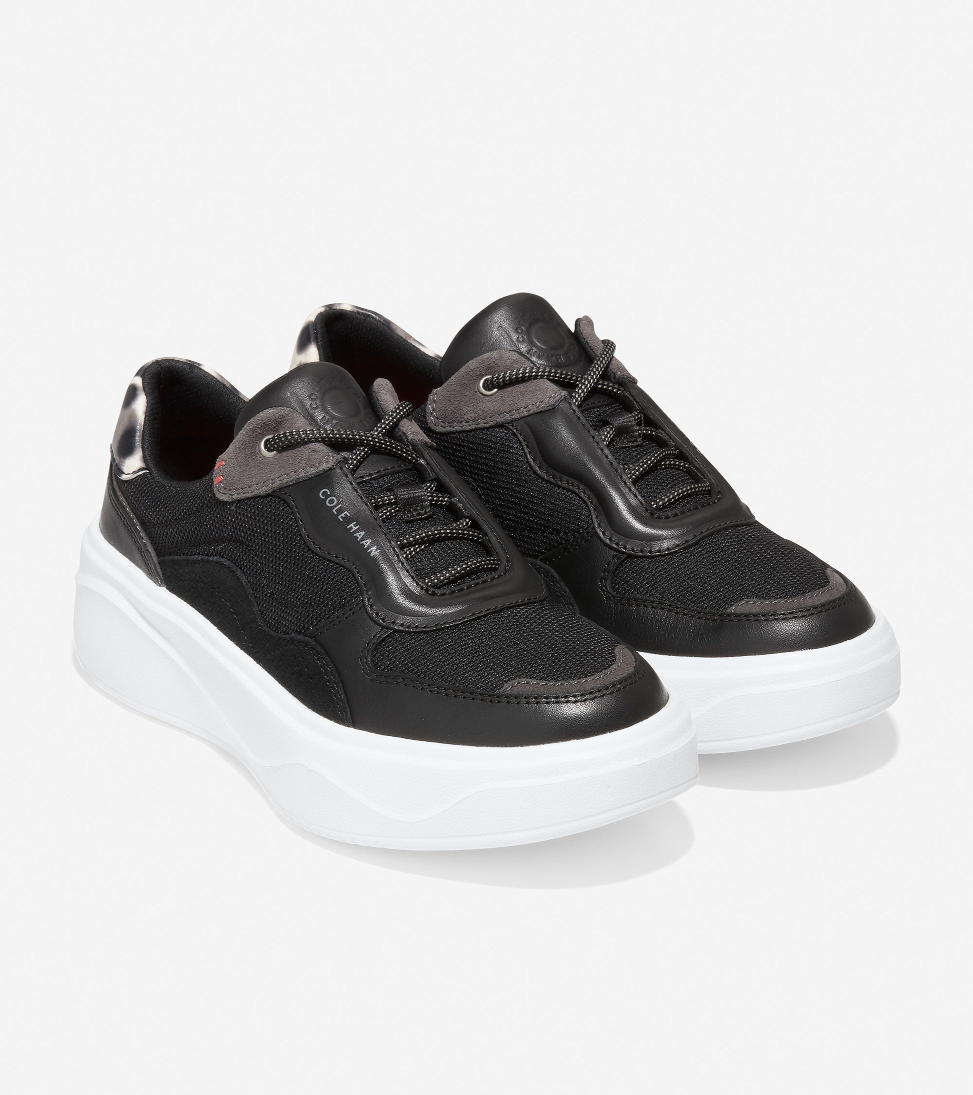 W23858-Grandprã¸ Ultra Sneaker-Black-Leopard Print