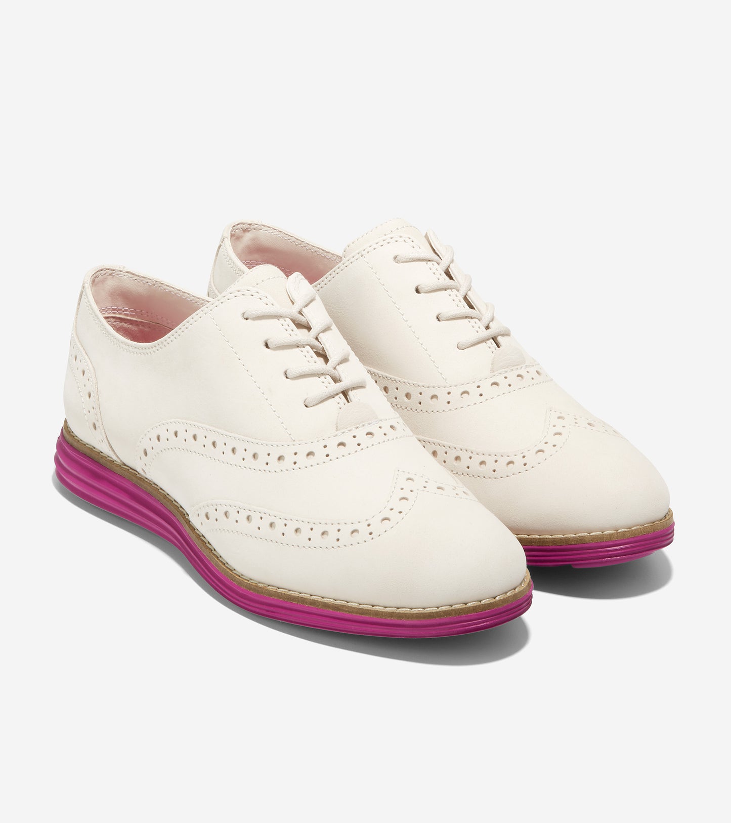ØriginalGrand Wingtip Oxford-w24361-Birch-Festival Fuchsia