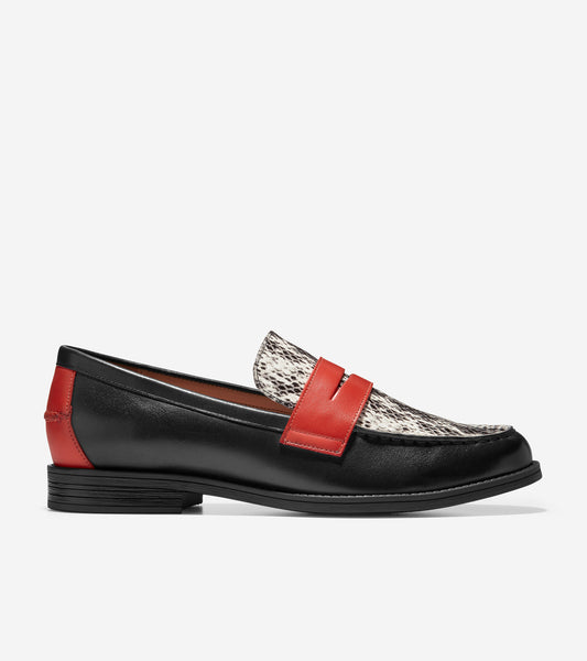 w24680-Sophia Loafer-Black-Blood Orange