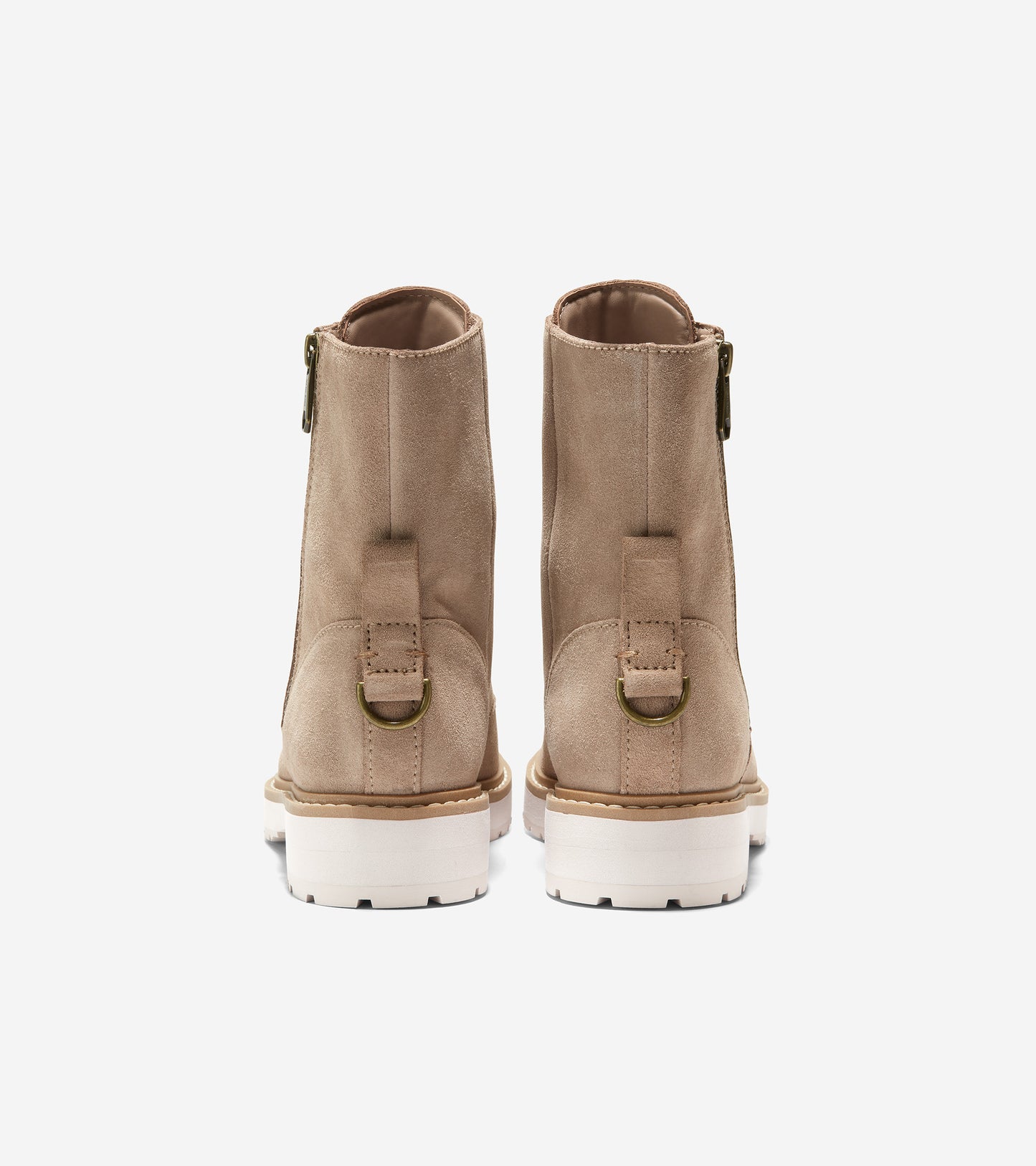 W24848-Women's Greenwich Lace-Up Bootie-Latte-Antique Brass
