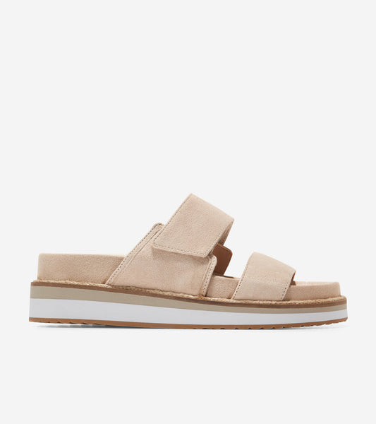 w25215-Cloudfeel Slide Sandal-Sesame Suede