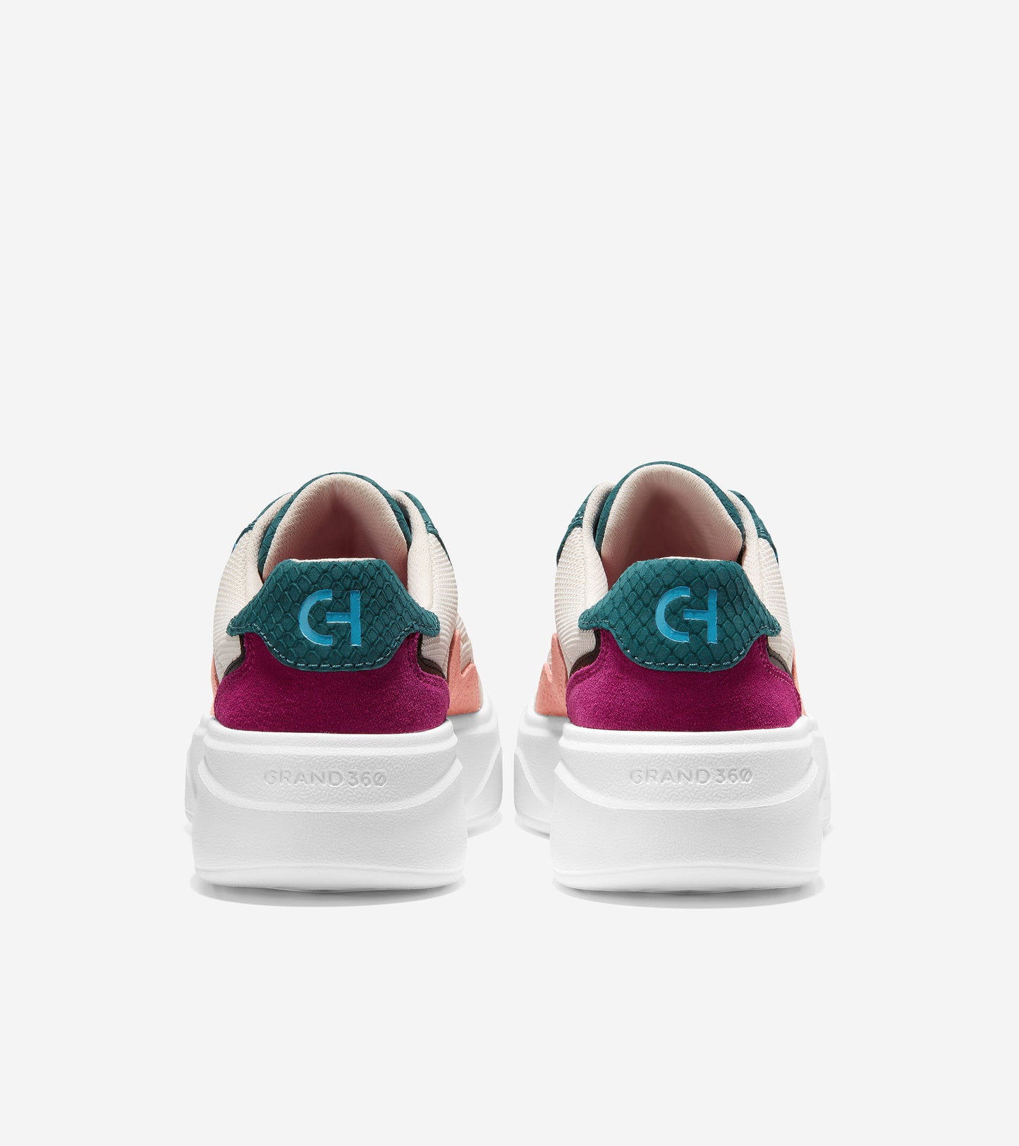W25287-Grandprã¸ Ultra Sneaker-Birch-Deep Teal-Fuchsia