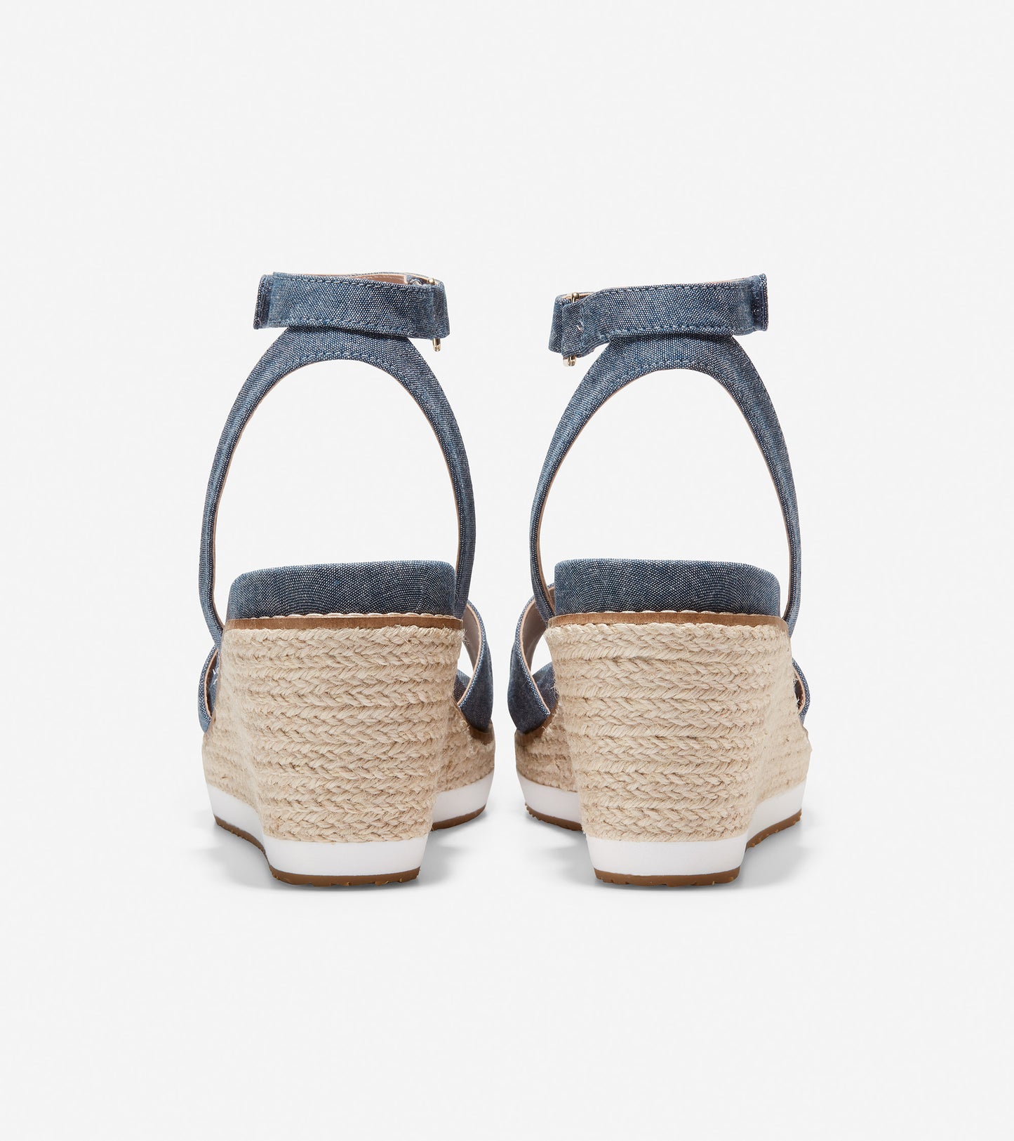 w25763-Cloudfeel Espadrille Wedge Sandal-Dark Chambray