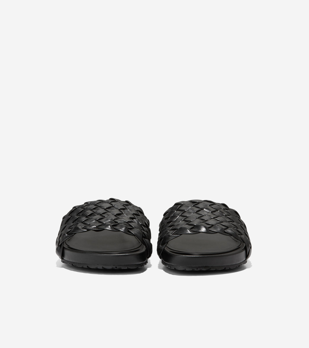 W25883-Mojave Slide Sandal-Black Leather