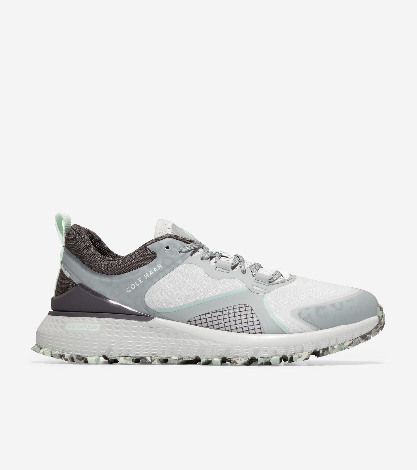 w25891-ZERØGRAND Overtake 2 All-Terrain Running Shoe-Monument-Silver Birch