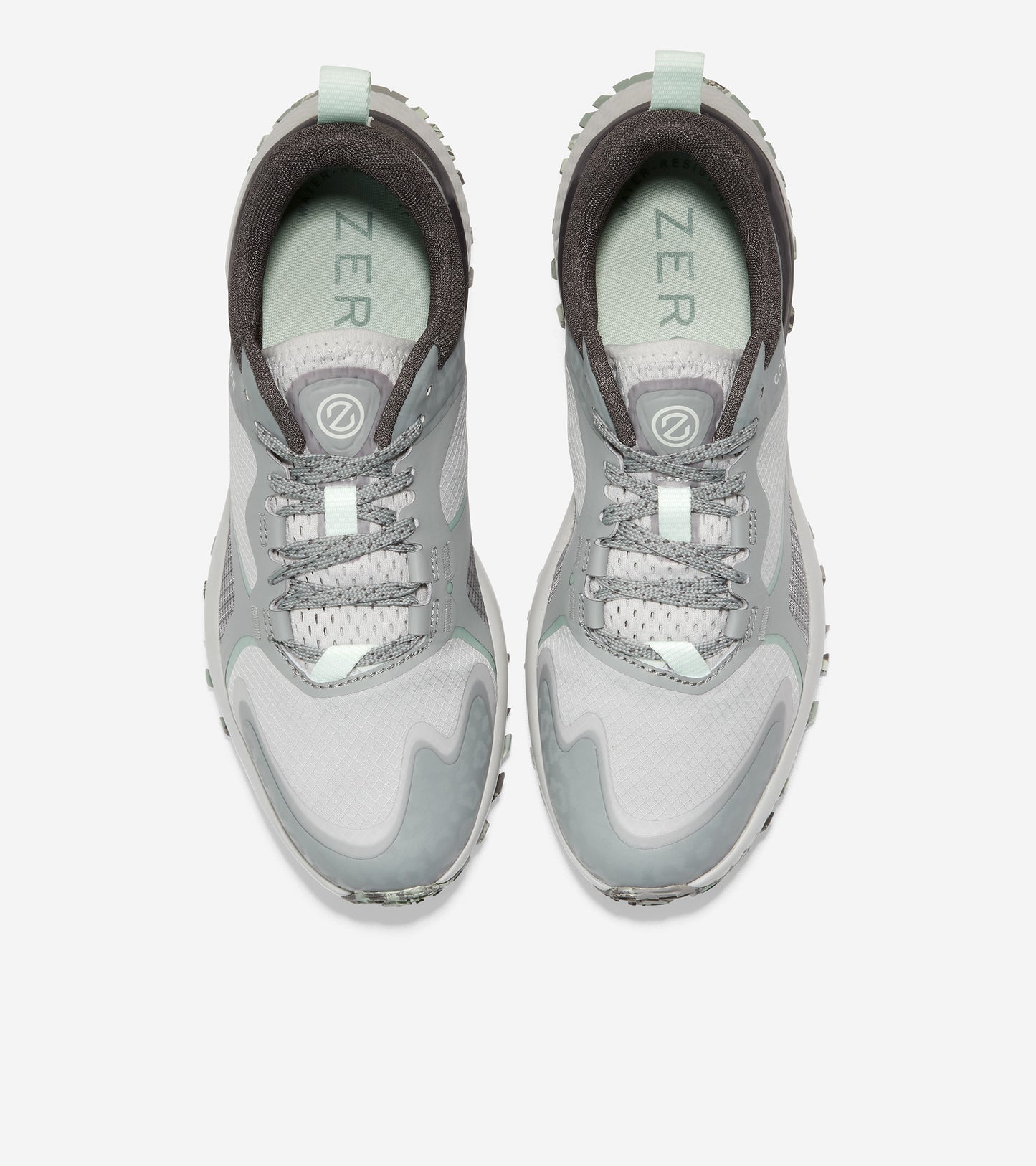 w25891-ZERØGRAND Overtake 2 All-Terrain Running Shoe-Monument-Silver Birch